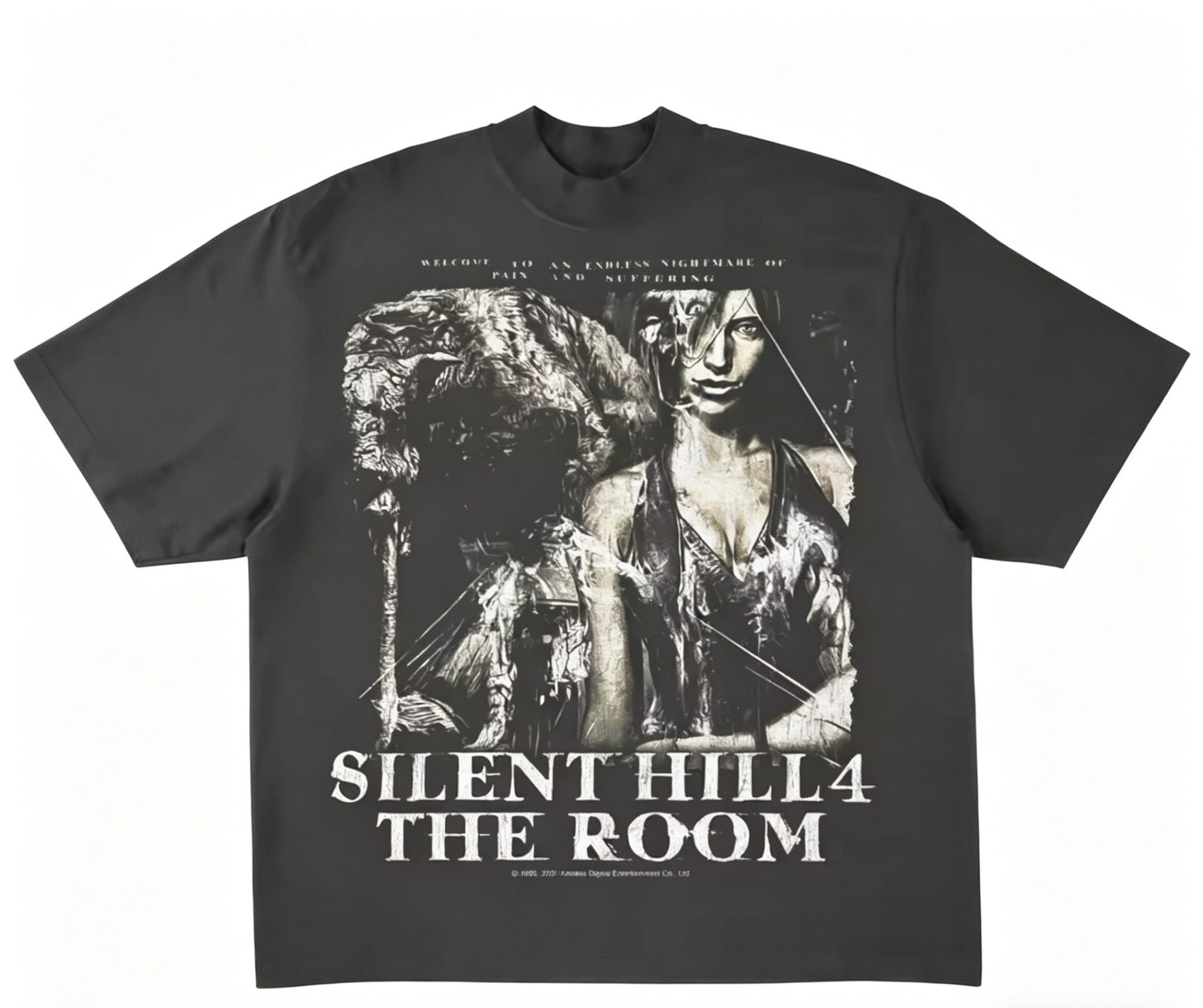 Japanese Brand Streetwear Vintage Scary Silent Hill 4 Game Print T-Shirt Size US S / EU 44-46 / 1 - 1 Thumbnail