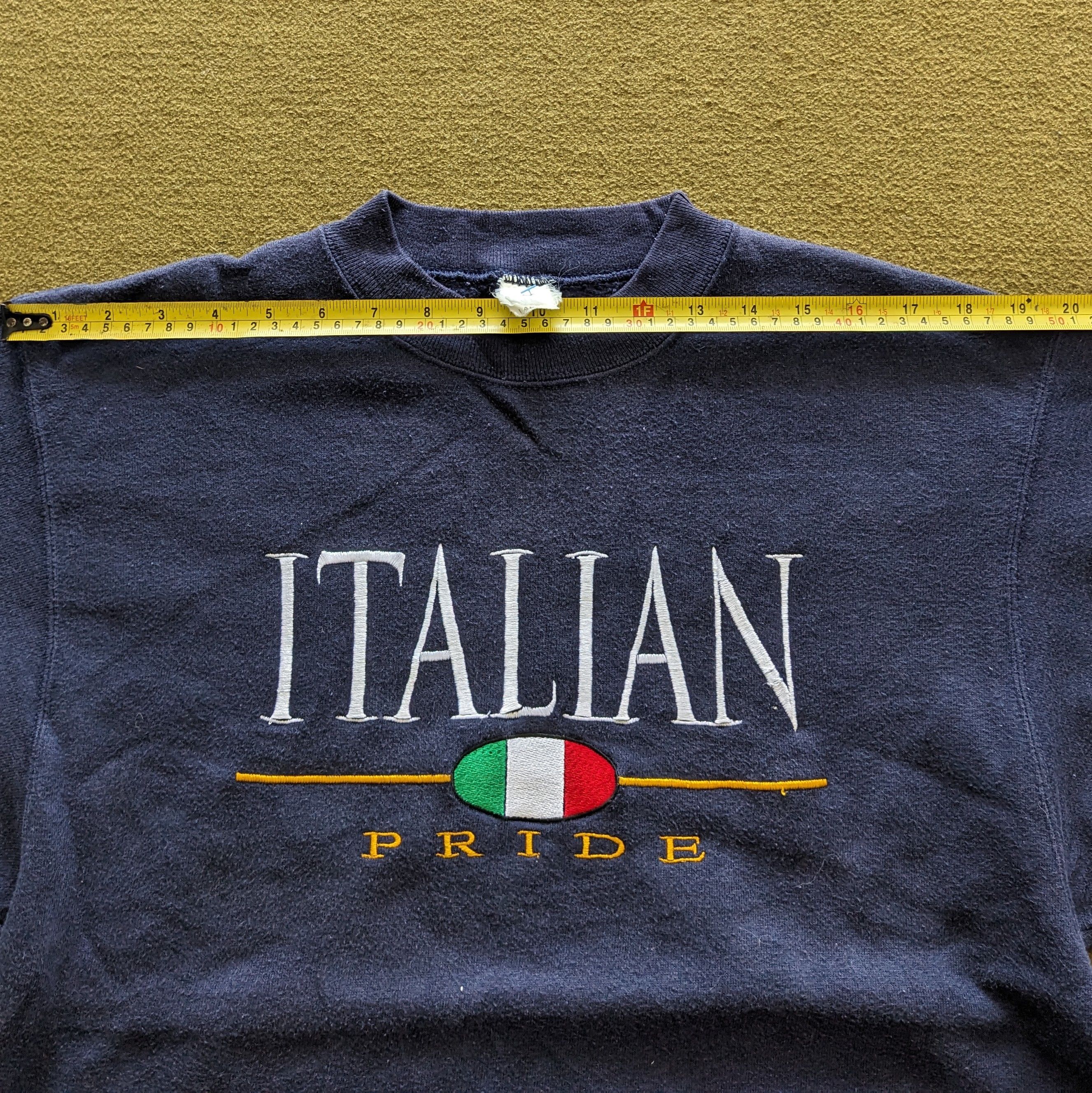 Vintage Vintage ITALIAN PRIDE Streetwear Style Sweatshirt Size US S / EU 44-46 / 1 - 5 Thumbnail