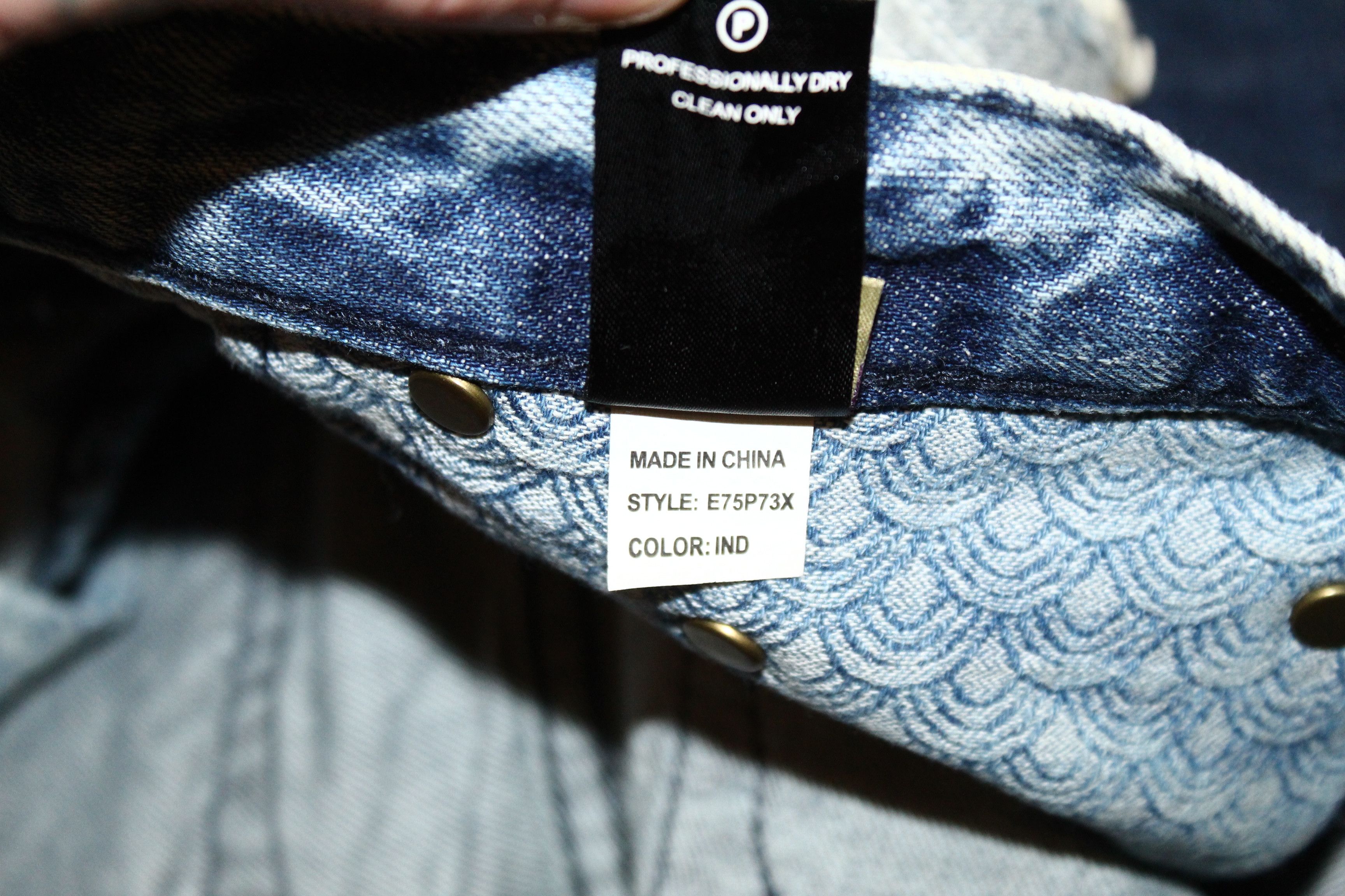 Prps PRPS Donwan Harrell Distressed Patchwork Rip Repair Denim Size US 31 - 11 Thumbnail