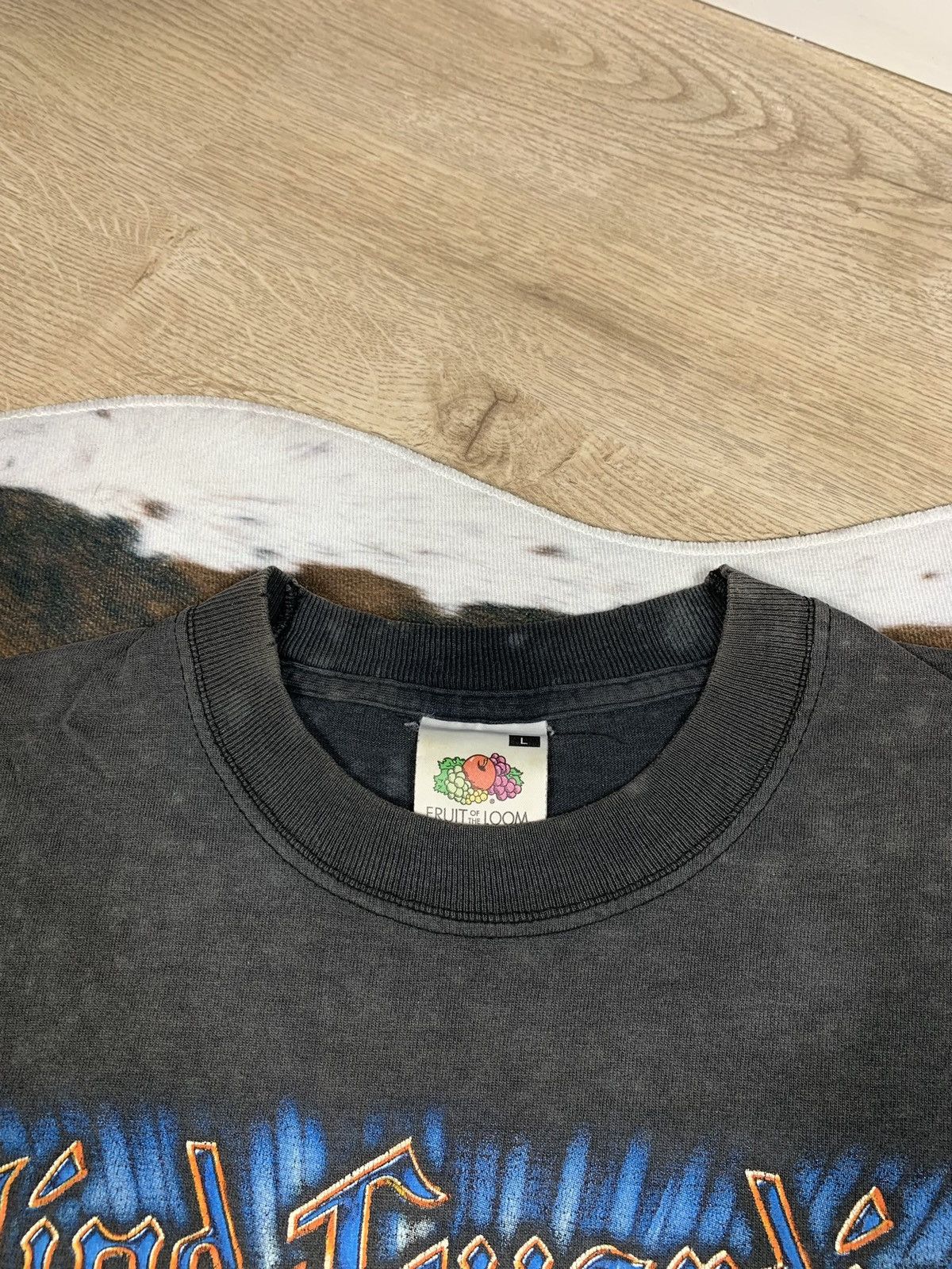 Band Tees × Vintage Vintage 2003 Blind Guardian All Over Print T Shirt Tee 00s Size US L / EU 52-54 / 3 - 10 Thumbnail
