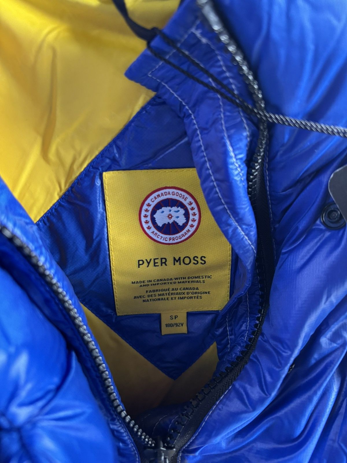 Canada Goose × Pyer Moss Canada Goose CG Disc Pyer Moss vest blue Size US S / EU 44-46 / 1 - 7 Thumbnail
