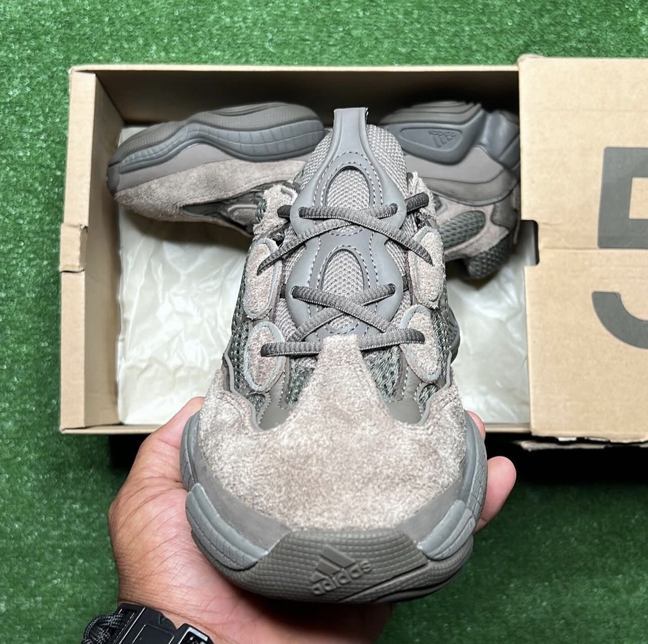 Adidas Adidas Yeezy 500 ‘Brown Clay’ Size US 9 / EU 42 - 4 Thumbnail
