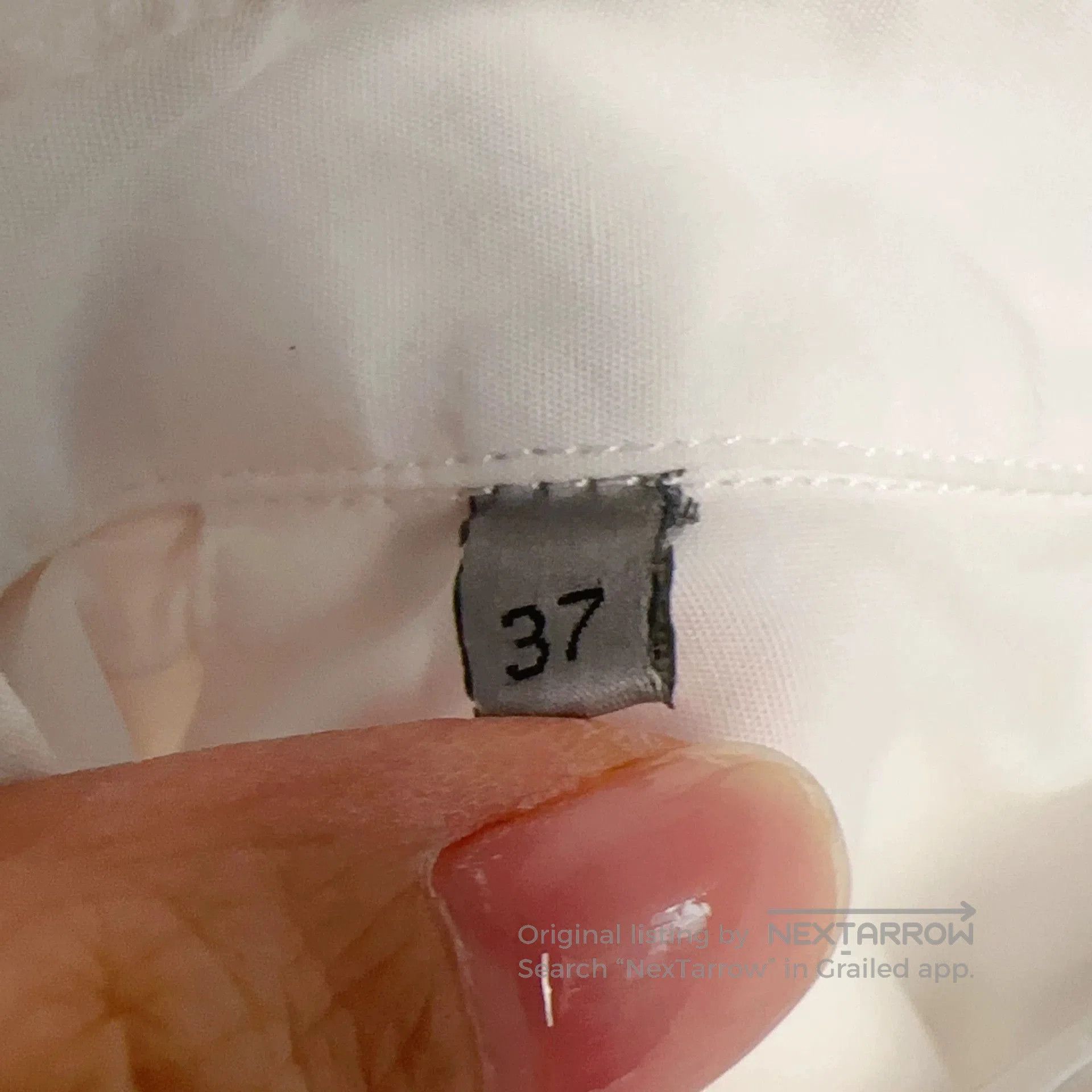 Dior white dior long sleeve shirt size 37. Size US M / EU 48-50 / 2 - 3 Thumbnail