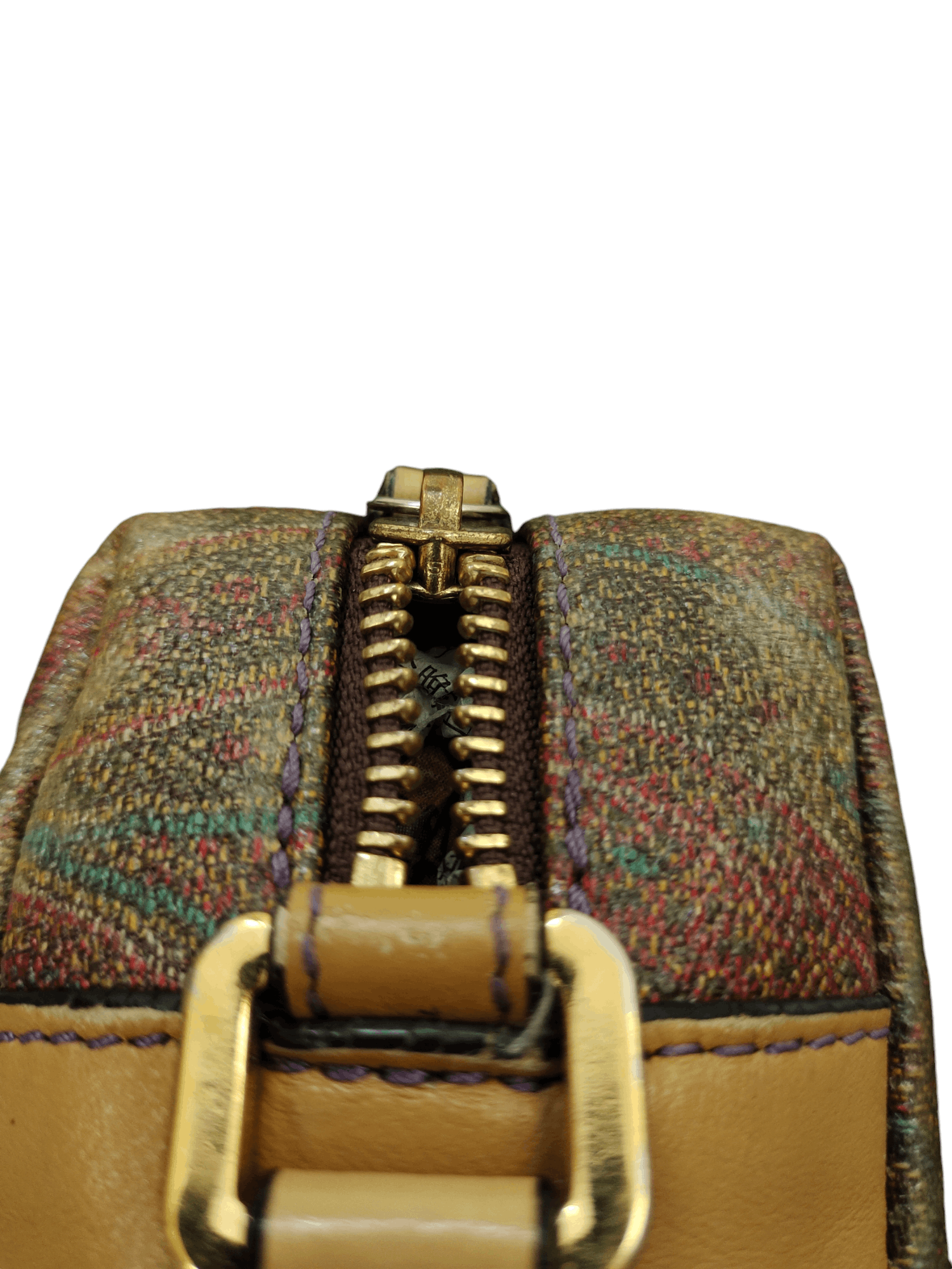 Etro Vintage 90s Etro Milano Italy Paisley Sling Bag Size ONE SIZE - 13 Thumbnail