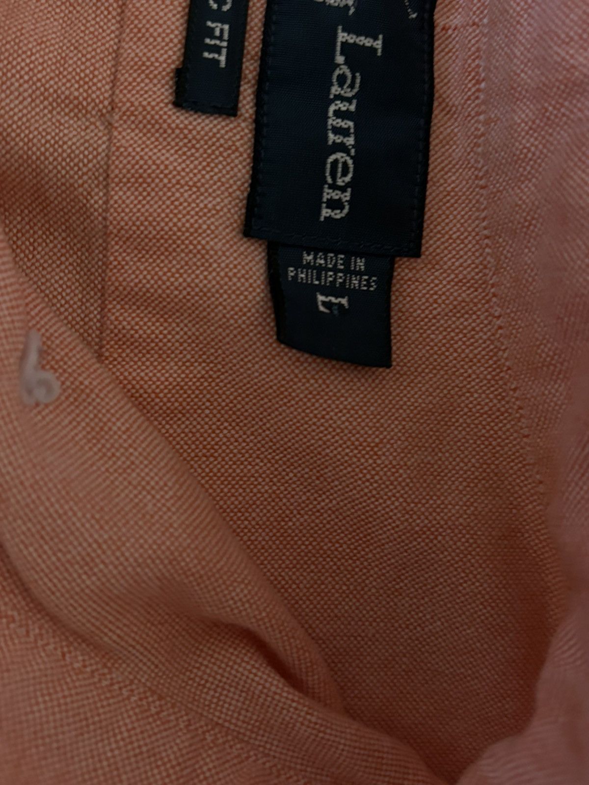 Polo Ralph Lauren × Vintage Pink Polo Ralph Lauren Short Sleeve Button Up Size US L / EU 52-54 / 3 - 5 Thumbnail
