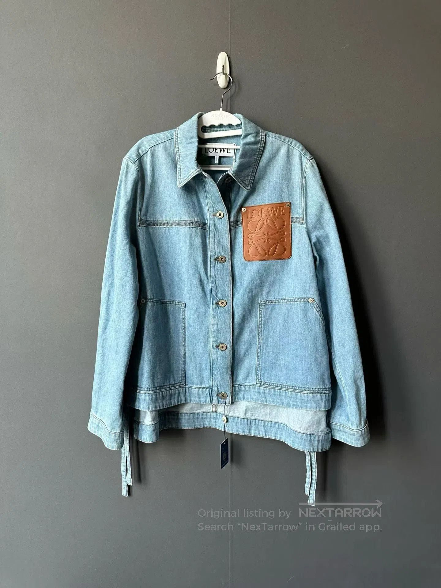Loewe Loewe Leather Patch Denim Jacket. Size US M / EU 48-50 / 2 - 1 Thumbnail