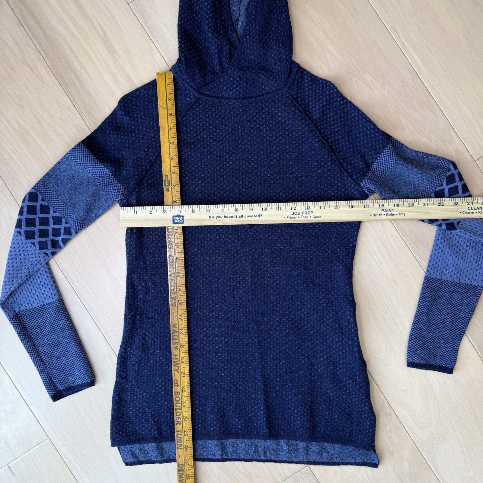 Other Krimson Klover Mover Maker Tunic Sweater Medium Navy Merino Size M / US 6-8 / IT 42-44 - 2 Thumbnail