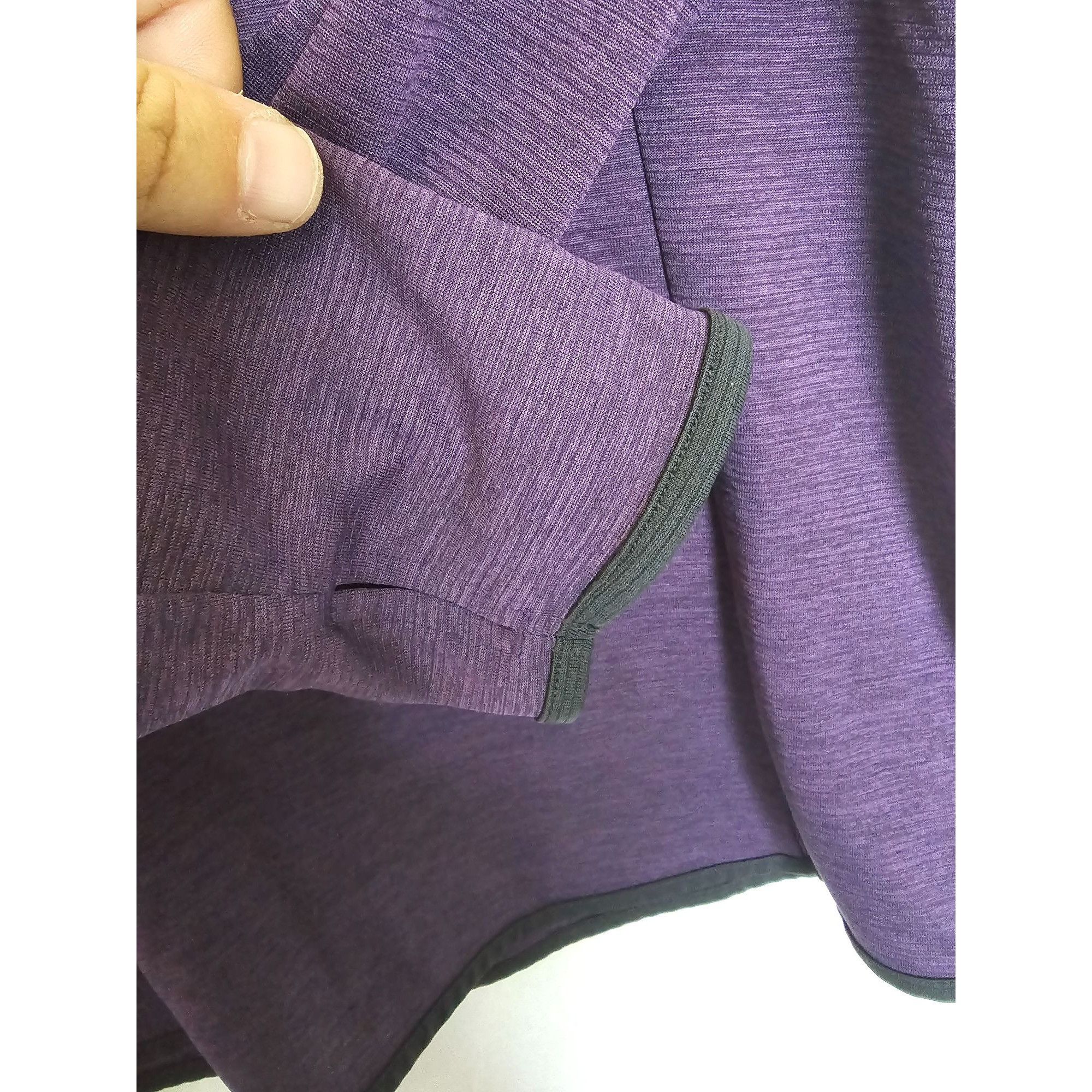 Under Armour Under Armour Women's Fitted 1/4 Zip Pullover Size M Purple Size M / US 6-8 / IT 42-44 - 6 Thumbnail