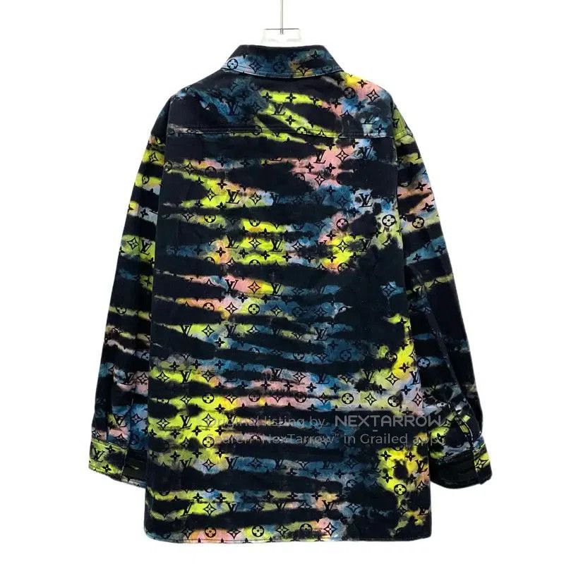 Louis Vuitton Louis Vuitton Multicolor Cotton Men's Jacket . Size US M / EU 48-50 / 2 - 2 Thumbnail