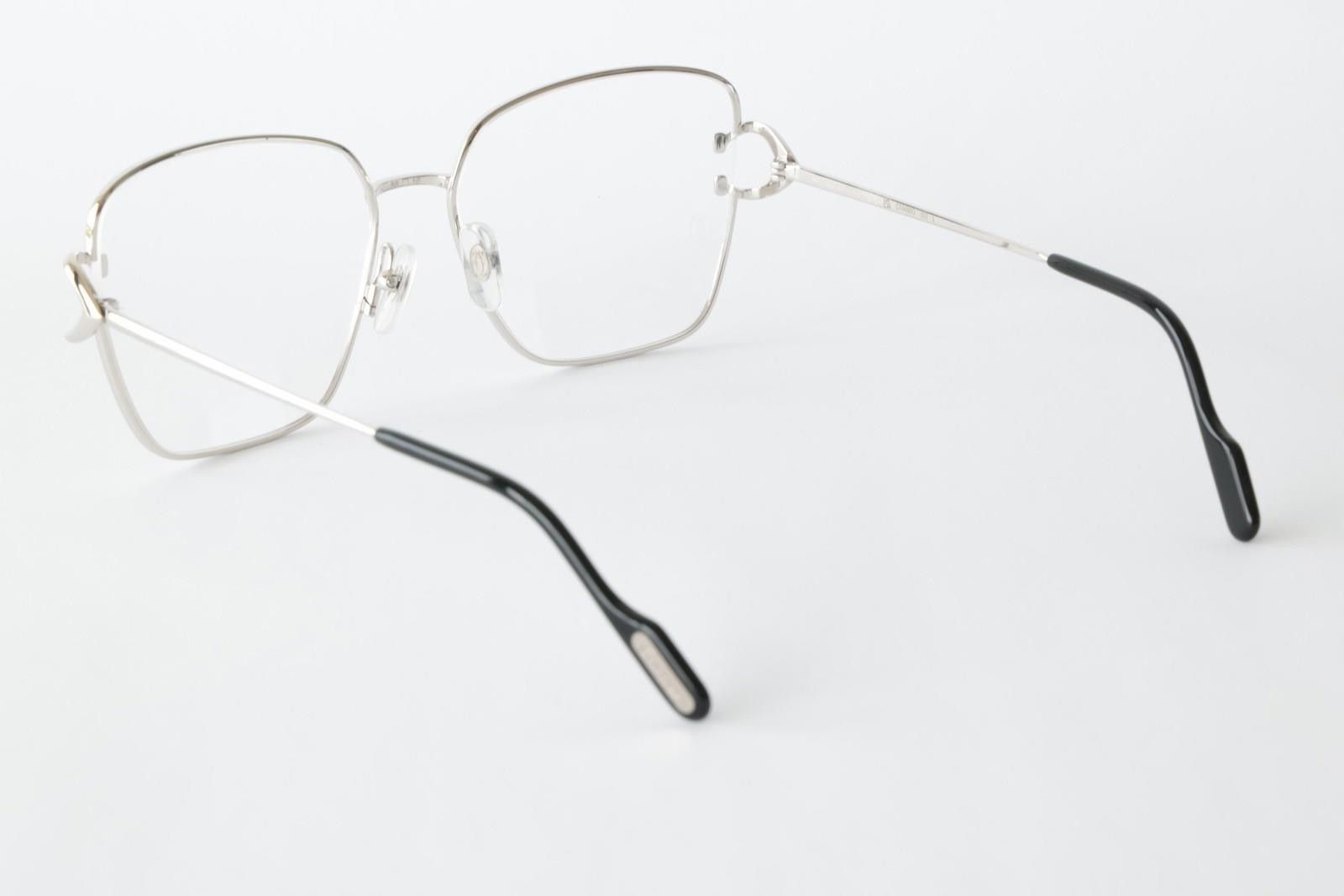 Cartier New Cartier eyewear optical eyeglasses CT0486O 002 silver Size ONE SIZE - 5 Thumbnail