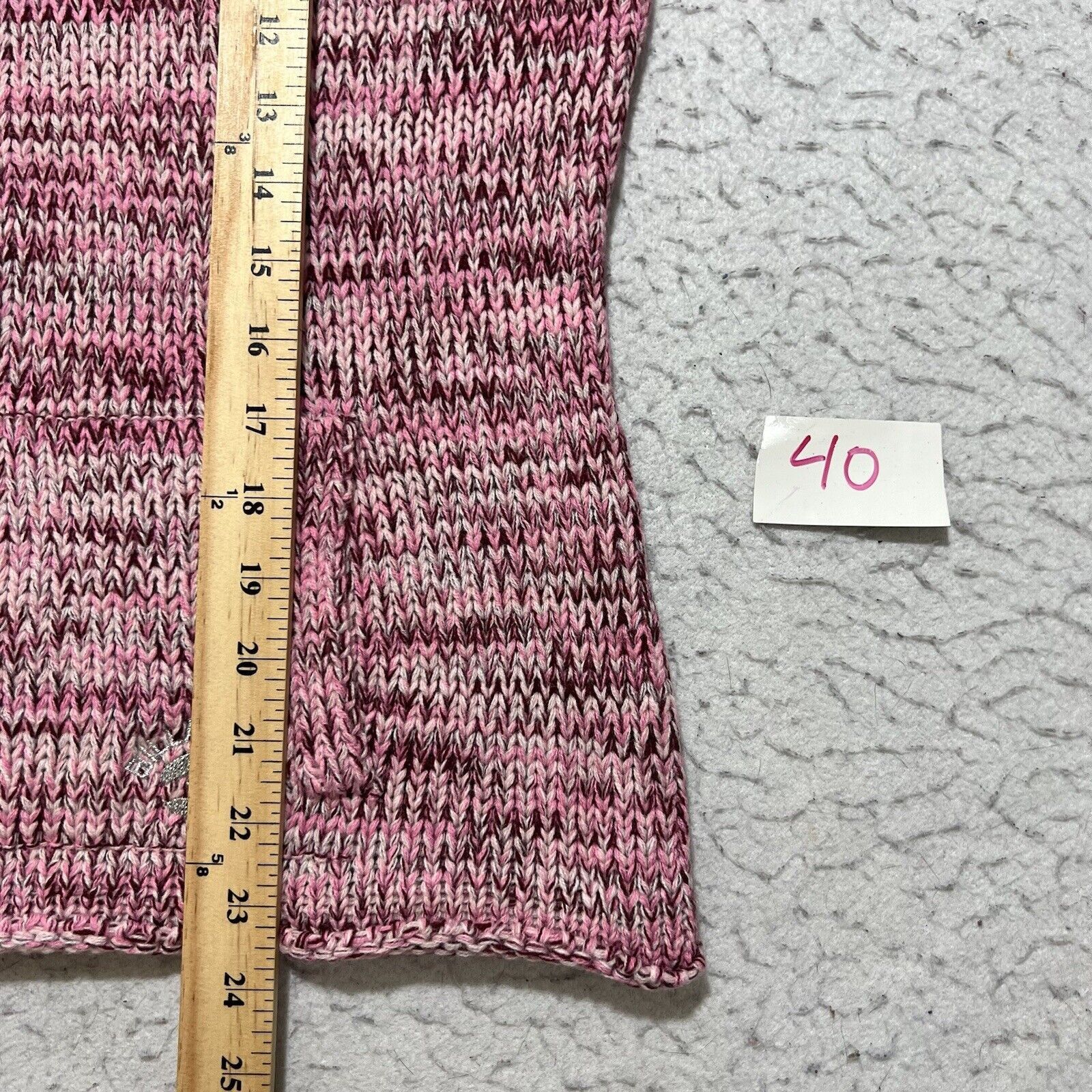 Billabong Vintage Billabong Wool Blend Mock Neck Pink Sweater Y2K Size XL / US 12-14 / IT 48-50 - 9 Thumbnail