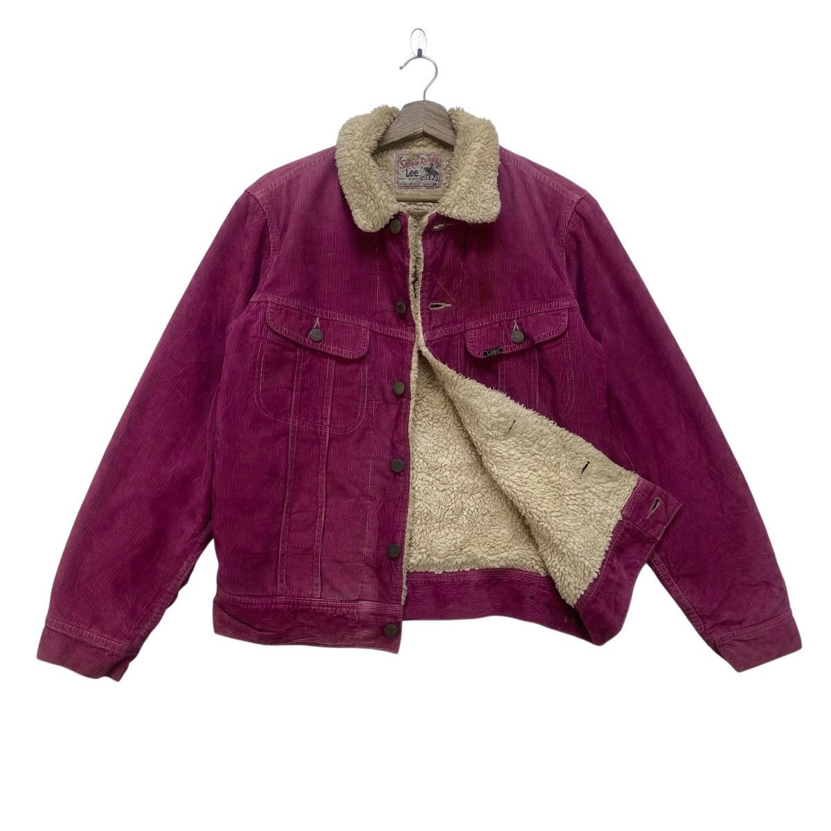 Lee Vintage Lee X Storm Rider Corduroy Sherpa Trucker Jacket Size US S / EU 44-46 / 1 - 1 Thumbnail