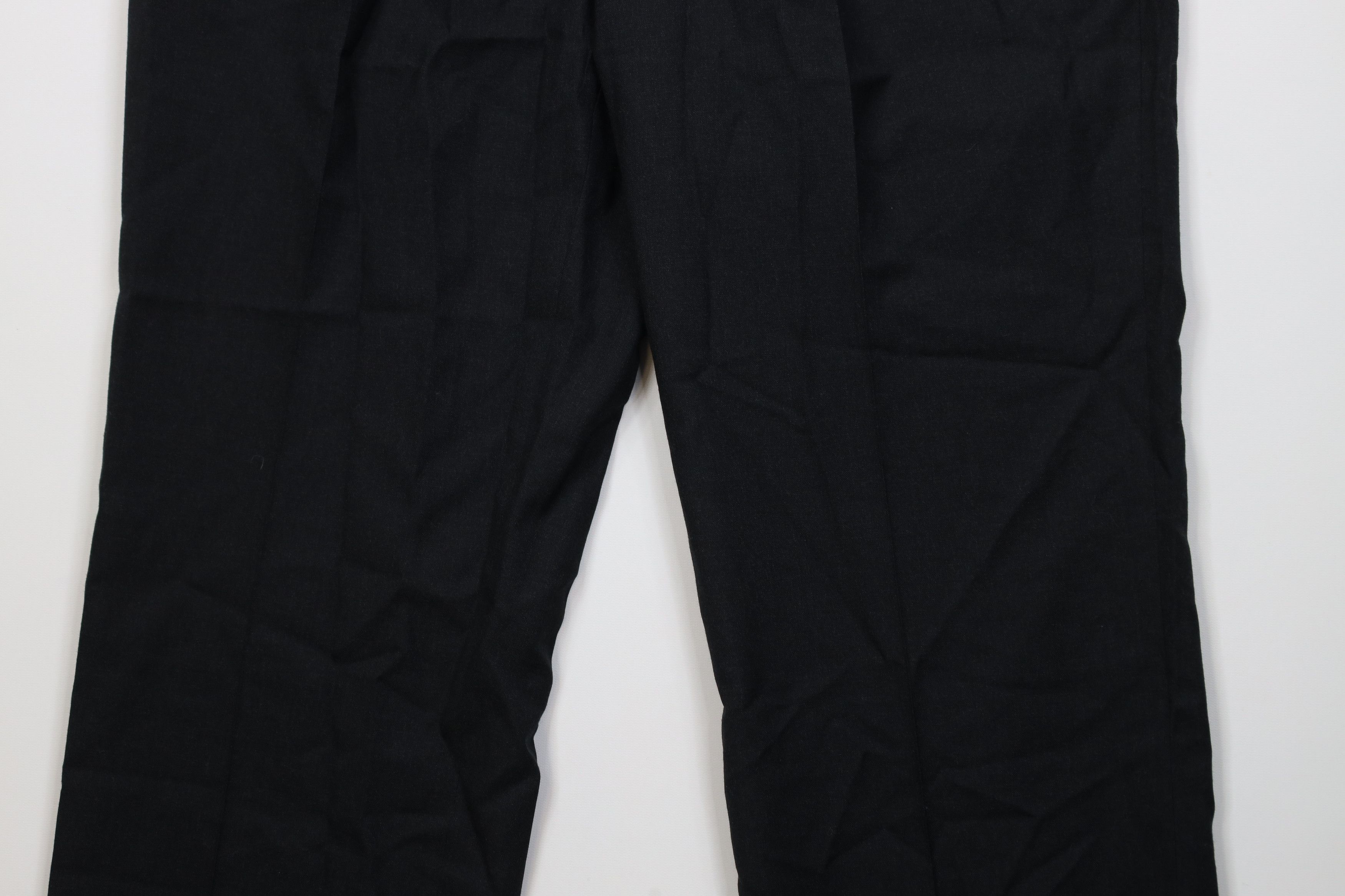 Vintage Vintage 90s Streetwear Wide Leg Chino Pants Charcoal Gray Size US 38 / EU 54 - 3 Thumbnail