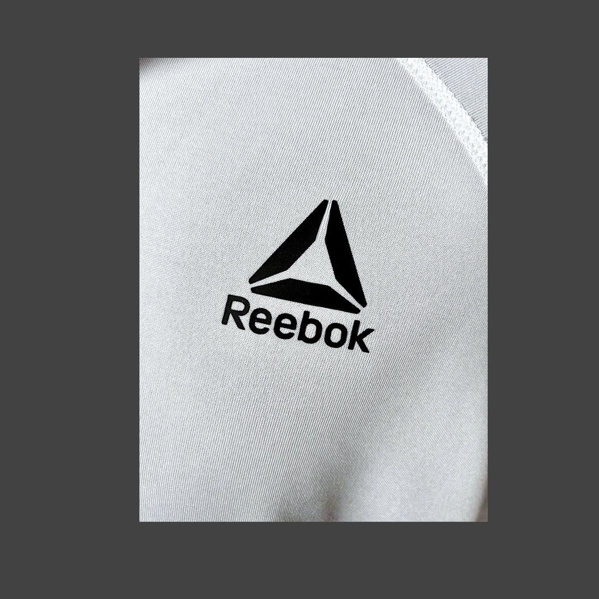 Reebok Reebok Men’s White Trail Long Sleeve Active Sweatshirt Sz L Size US L / EU 52-54 / 3 - 11 Thumbnail
