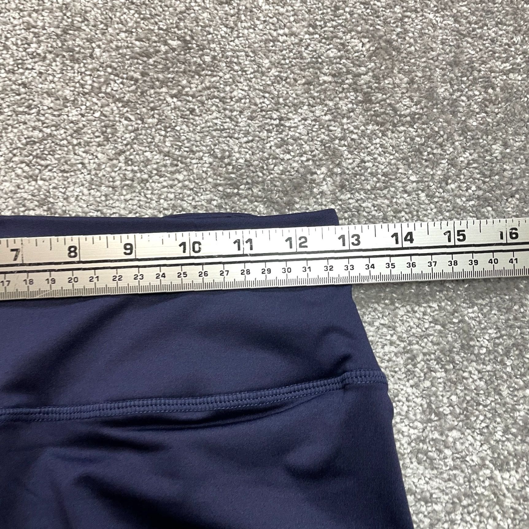 Vintage Unbranded Compression Shorts Medium Navy Blue Active Gym Yoga New Womens Size 32" / US 10 / IT 46 - 6 Thumbnail