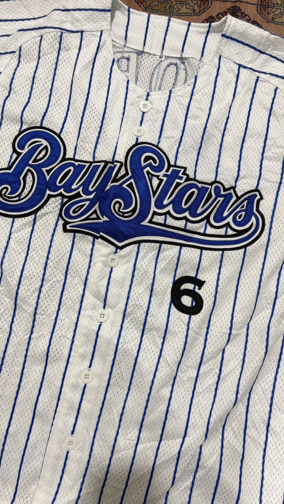 Japanese Brand Yokohama dena baystars baseball jersey japan Size US M / EU 48-50 / 2 - 3 Thumbnail