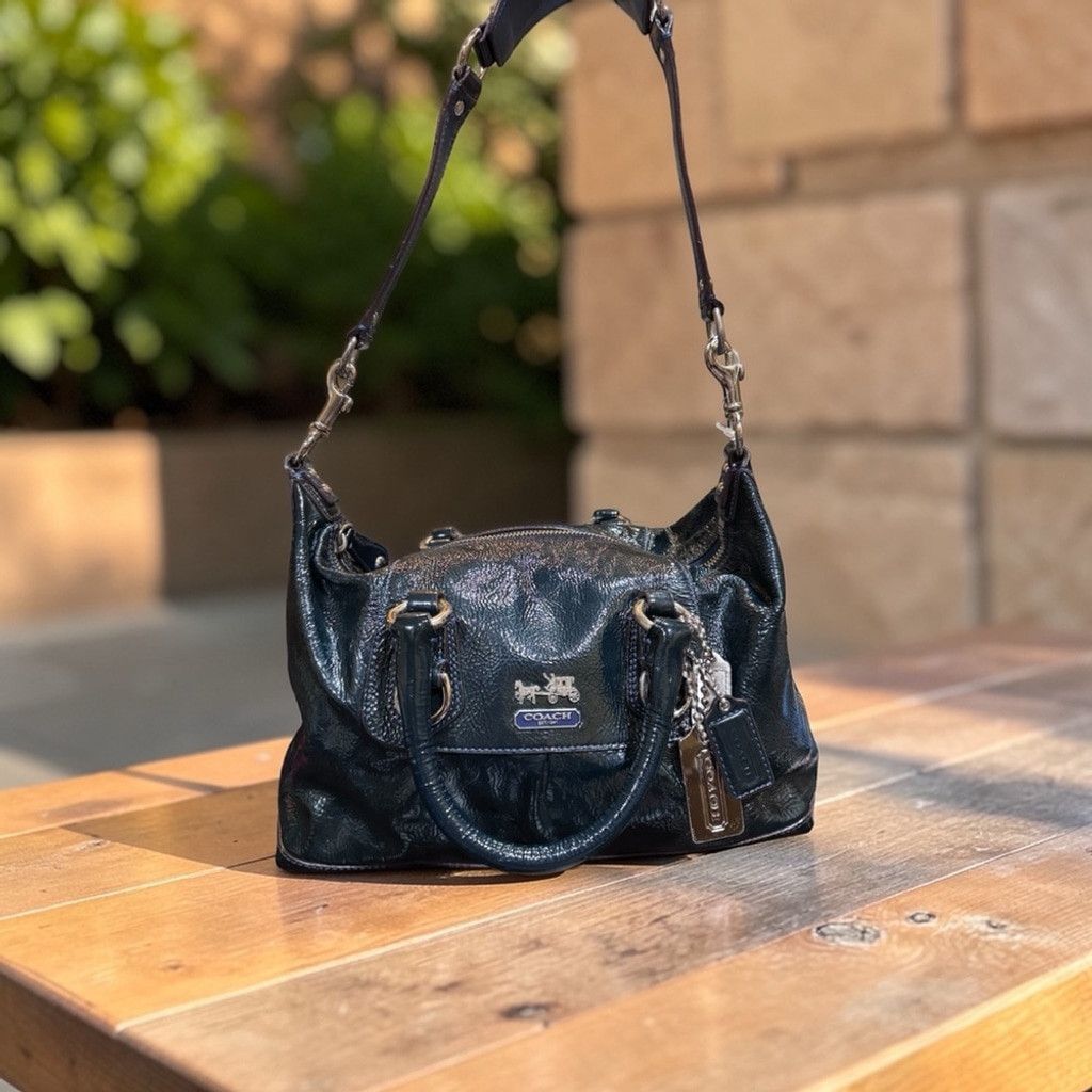 Coach Coach Madison Sabrina Satchel 14178 Cobalt Blue 2 way Size ONE SIZE - 1 Thumbnail