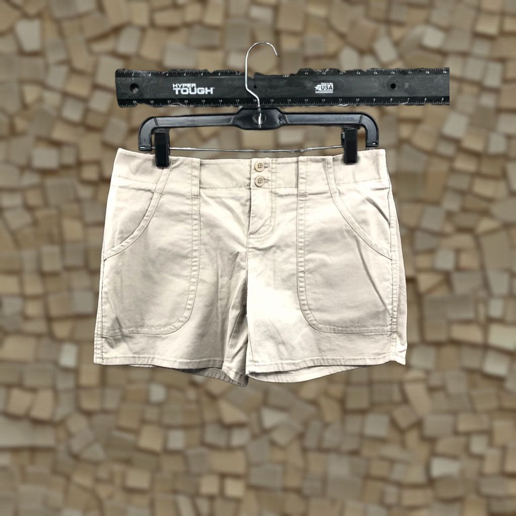 Vintage The Limited Chino Shorts Womens Size 4 Mid Rise Beige Medium Wash Size 27" / US 4 / IT 40 - 1 Thumbnail