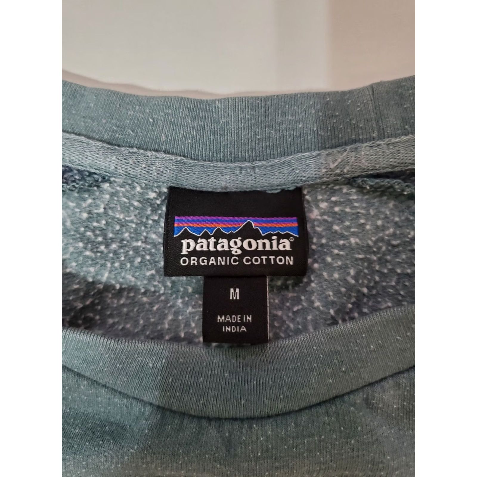 Patagonia Patagonia Sweatshirt Logo Men's M Blue Crew Neck Lightweight Organic Cotton Polyester Fitz Roy Outdoor Size US M / EU 48-50 / 2 - 2 Thumbnail