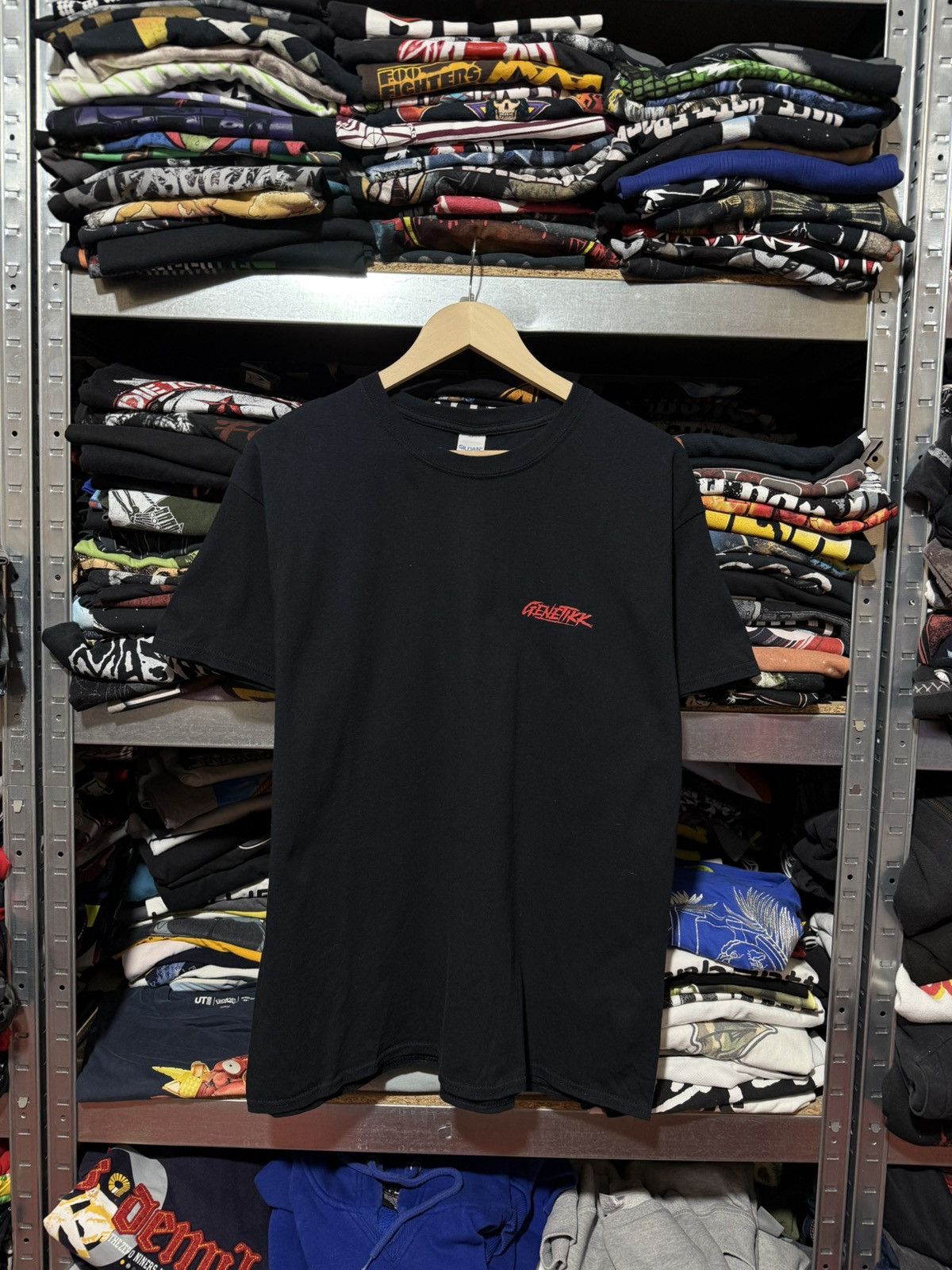Band Tees Rare Geneteikk Rock Band Promo Tour T-Shirt Y2K Hype Size US L / EU 52-54 / 3 - 1 Thumbnail