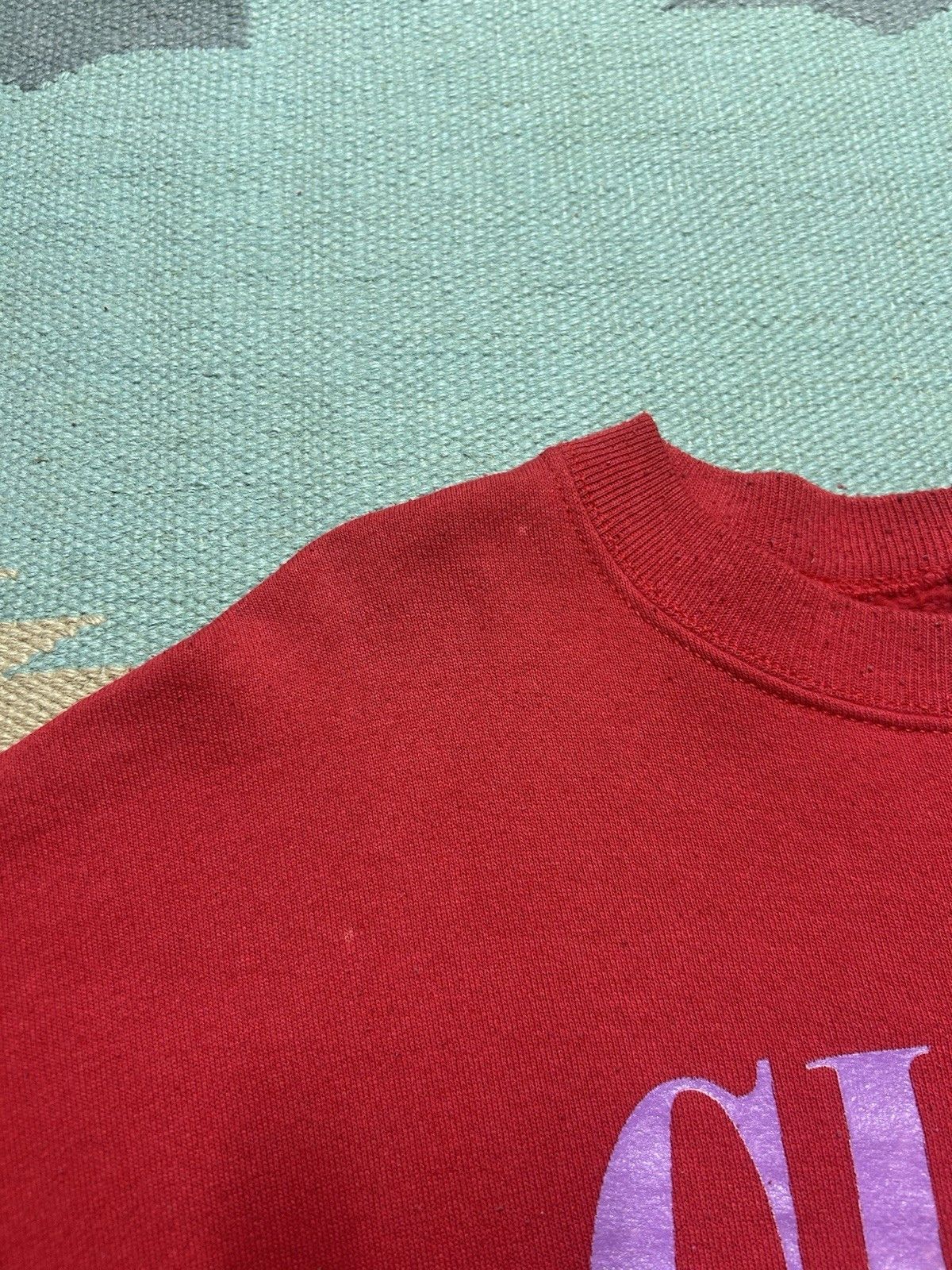 Vintage Vtg 80s crewneck sweatshirt Guess jeans spell out logo large Size US L / EU 52-54 / 3 - 5 Thumbnail