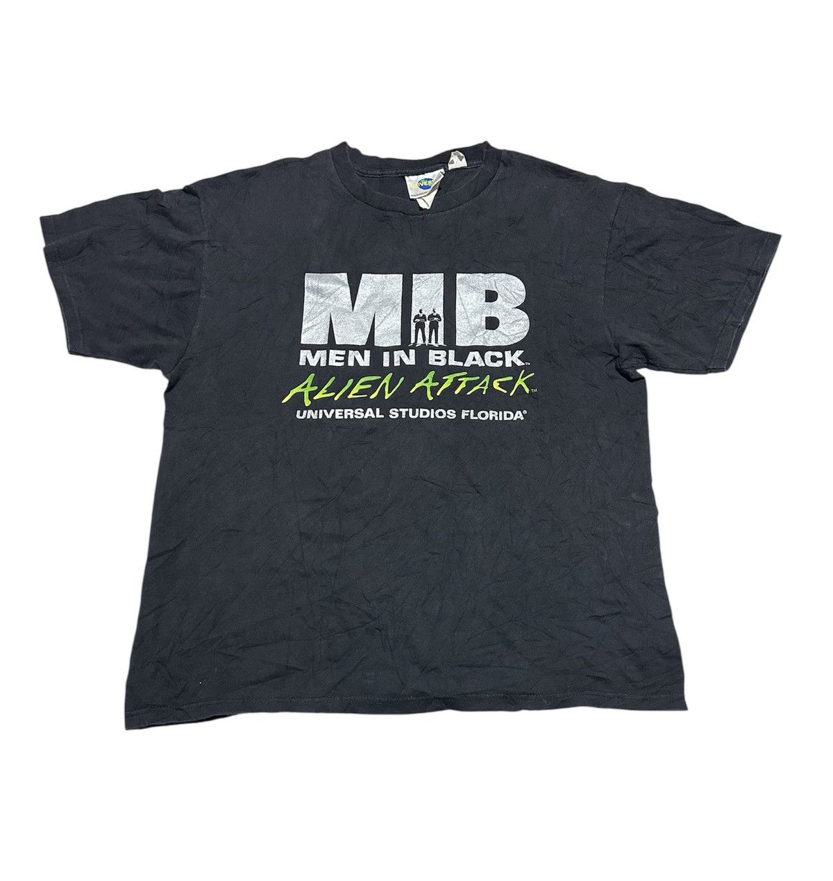 Universal Studios Vtg Men In Black Alien attack movie tee Size US L / EU 52-54 / 3 - 1 Thumbnail