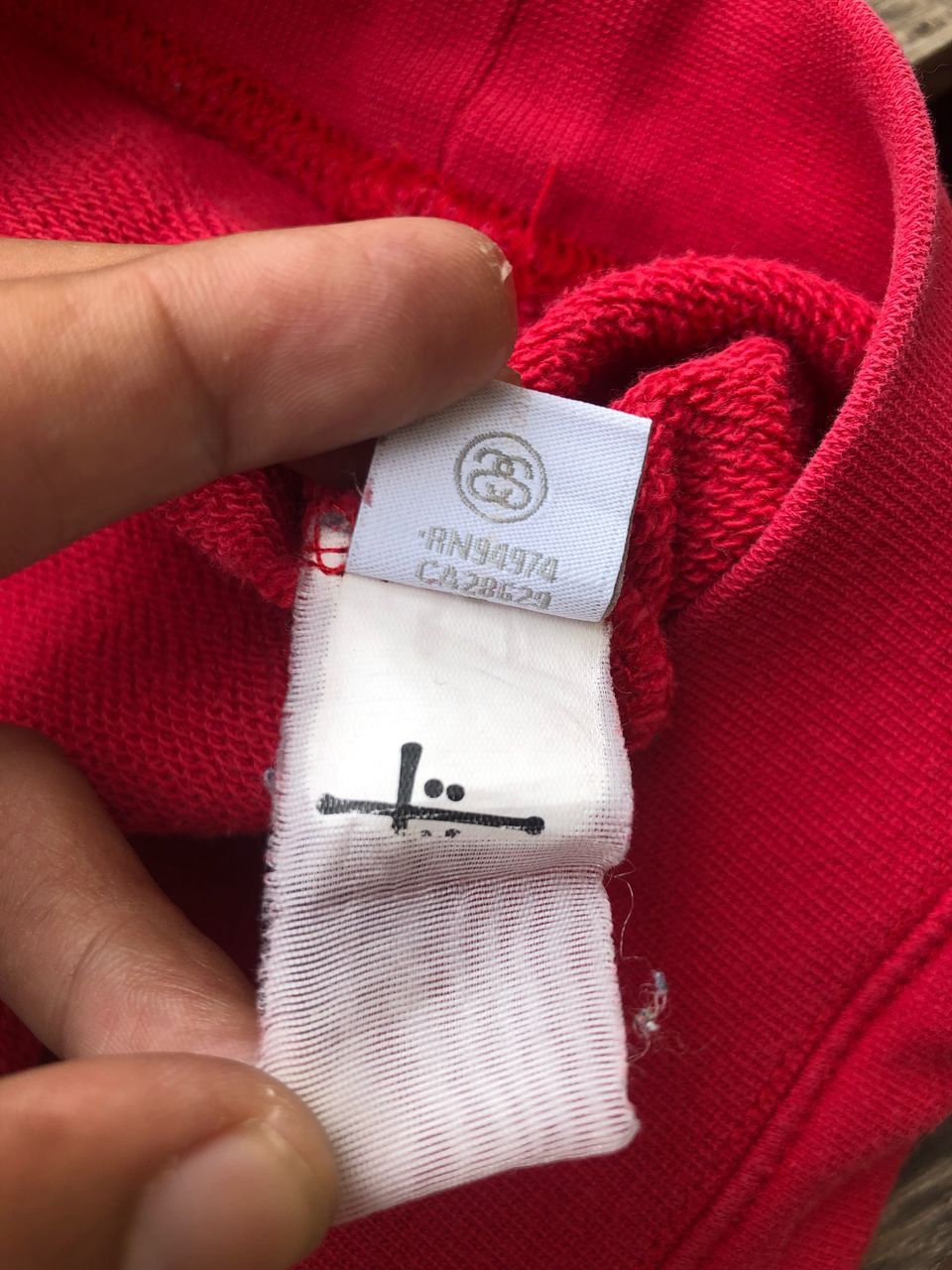 Stussy × Vintage Vintage Stussy Box Logo Hoodie Size US M / EU 48-50 / 2 - 5 Thumbnail