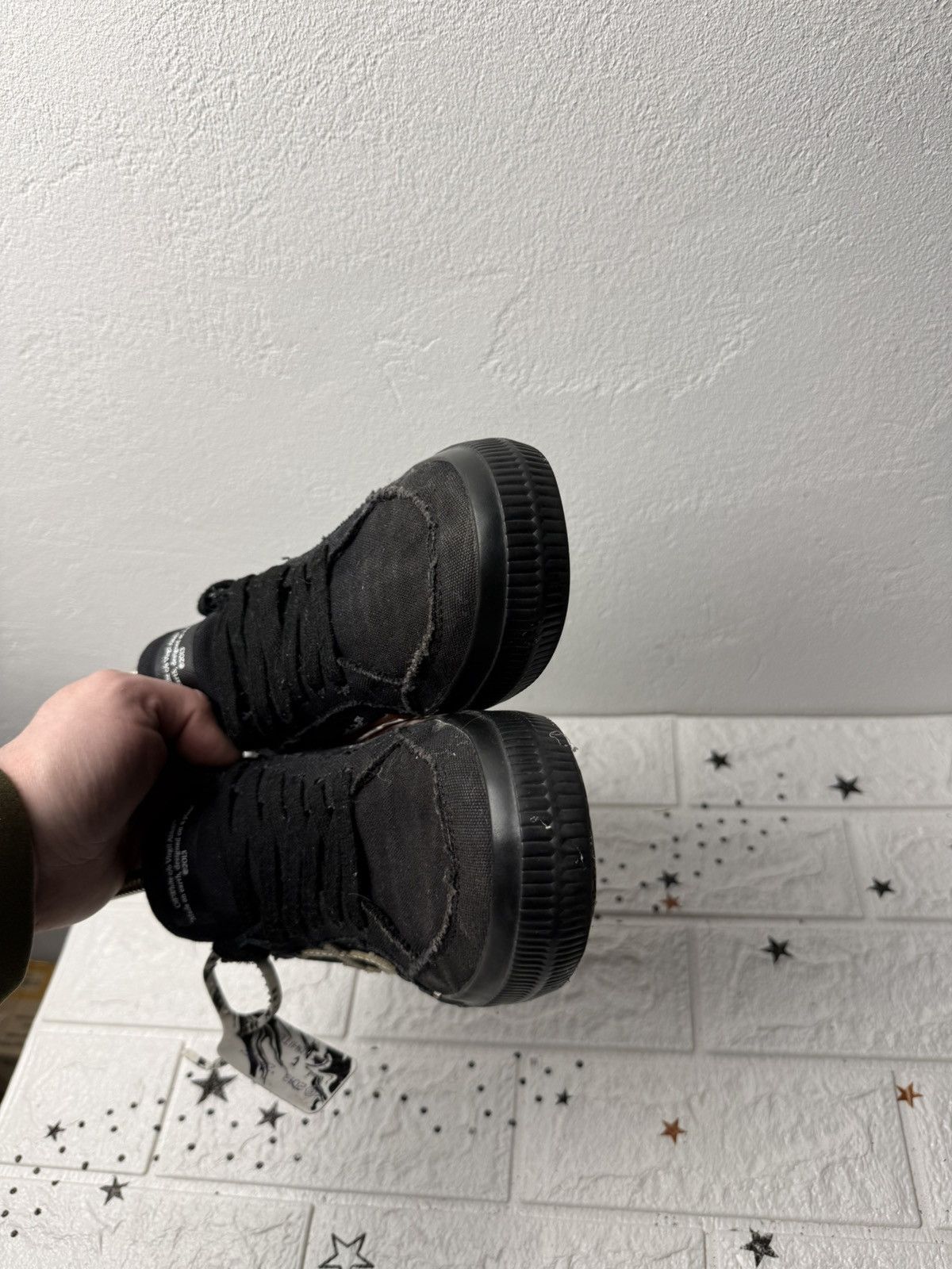 Off-White Off-White Low Vulcanized Canvas US6 UK5.5 EUR38 Sneakers Size US 6 / EU 39 - 4 Thumbnail