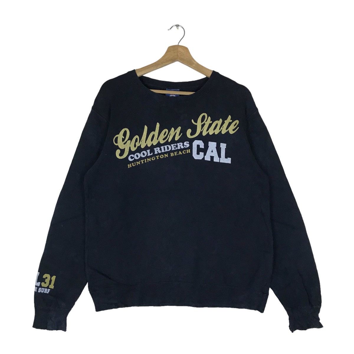 Vintage Vintage CRU Designs Surf Spell Out Pullover Jumper Size US M / EU 48-50 / 2 - 1 Thumbnail