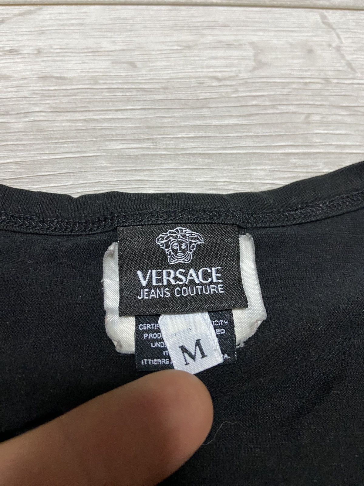 Versace Jeans Couture Versace Jeans Couture big lion print striped ling sleeve Size US M / EU 48-50 / 2 - 7 Thumbnail