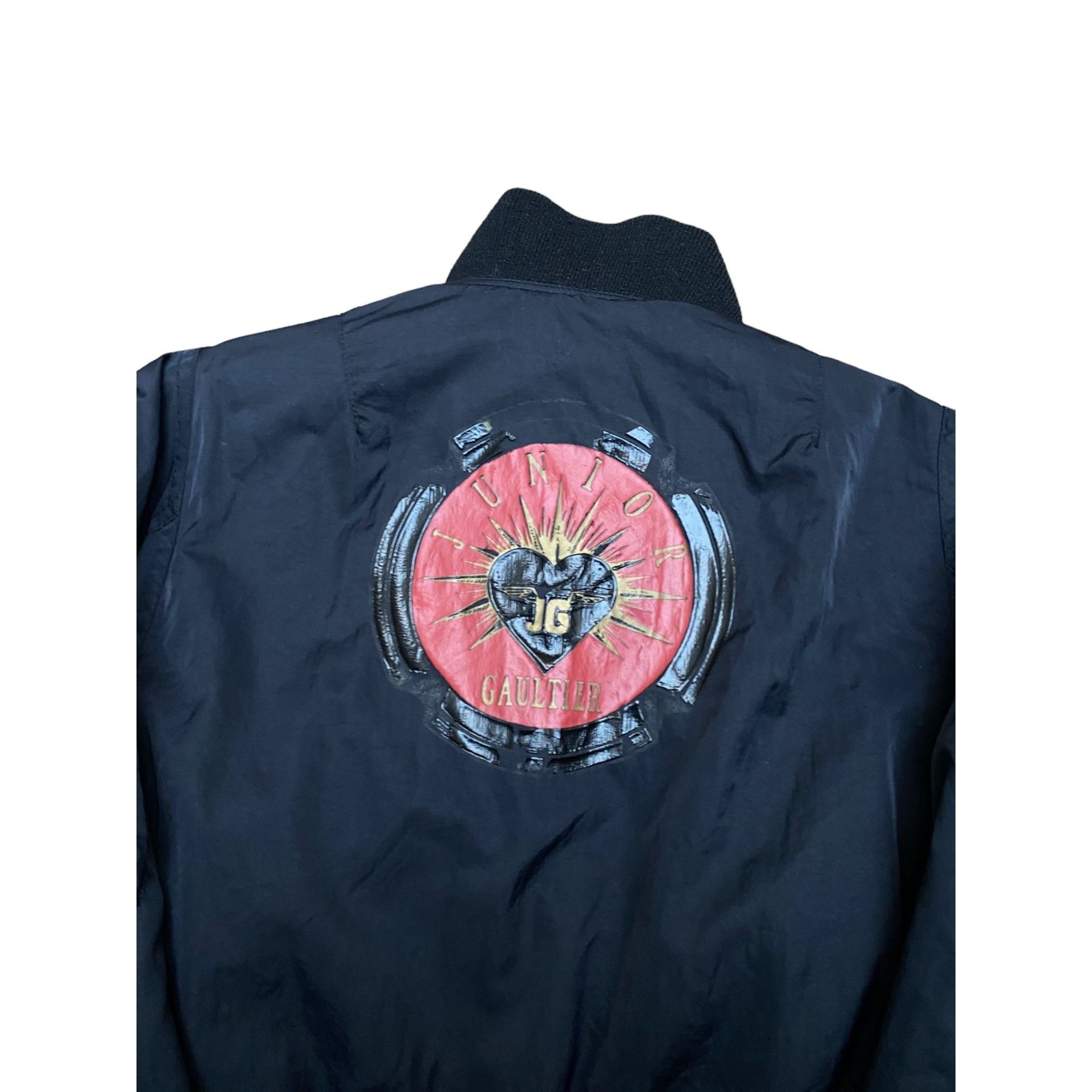 Jean Paul Gaultier Vintage Reversible Cropped Bomber Jacket Size US S / EU 44-46 / 1 - 7 Thumbnail