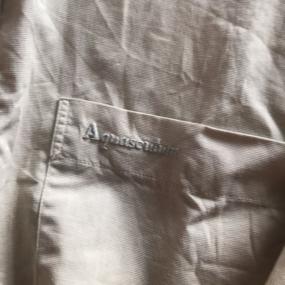 Aquascutum × Designer Vintage Aquascutum Of London Solid ButtoShirt Made In Japan Size US L / EU 52-54 / 3 - 6 Thumbnail