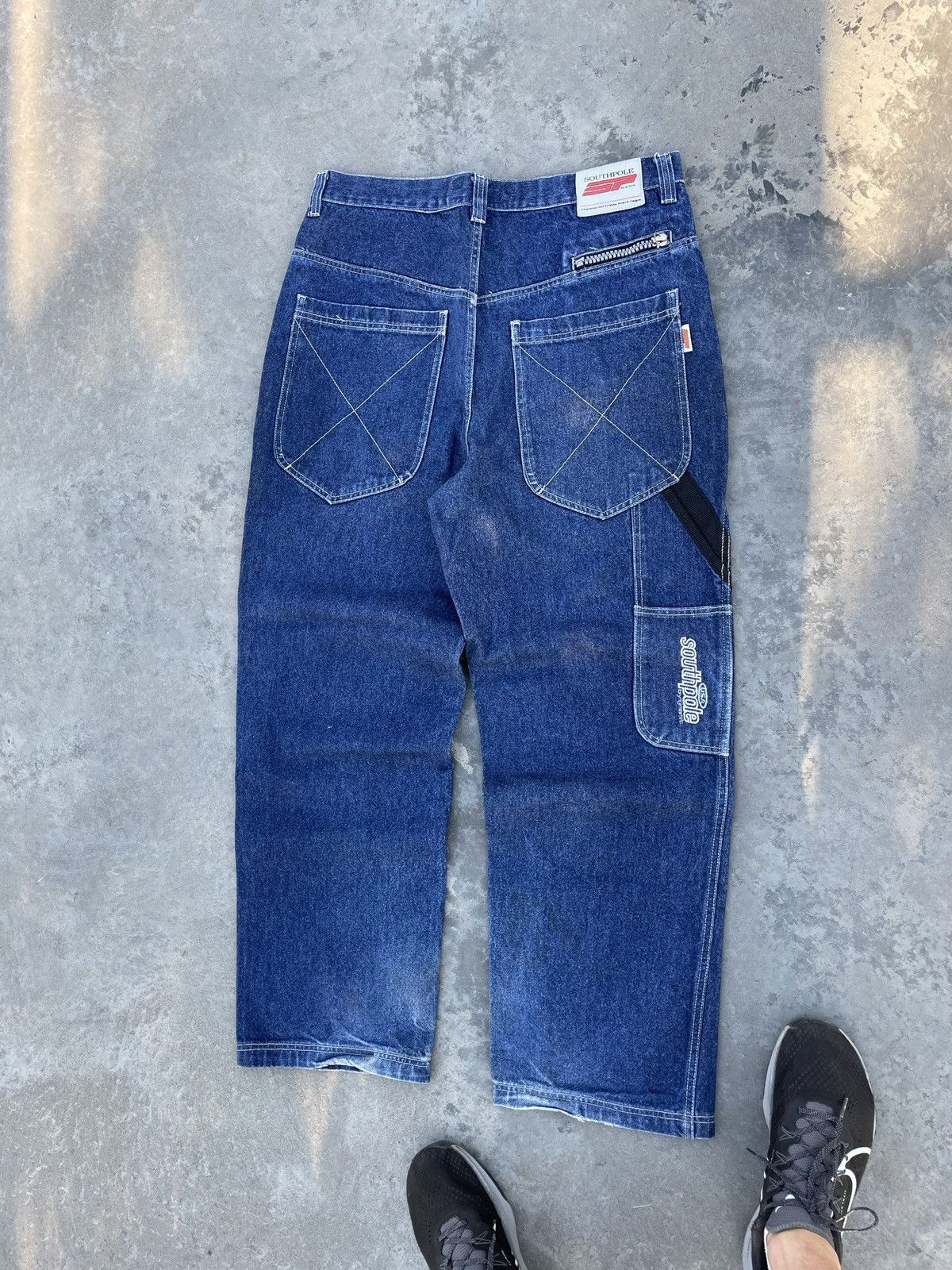 Southpole Vintage SouthPole Y2K Rap Hip Hop Sk8 USA Denim Jeans Size US 36 / EU 52 - 6 Thumbnail