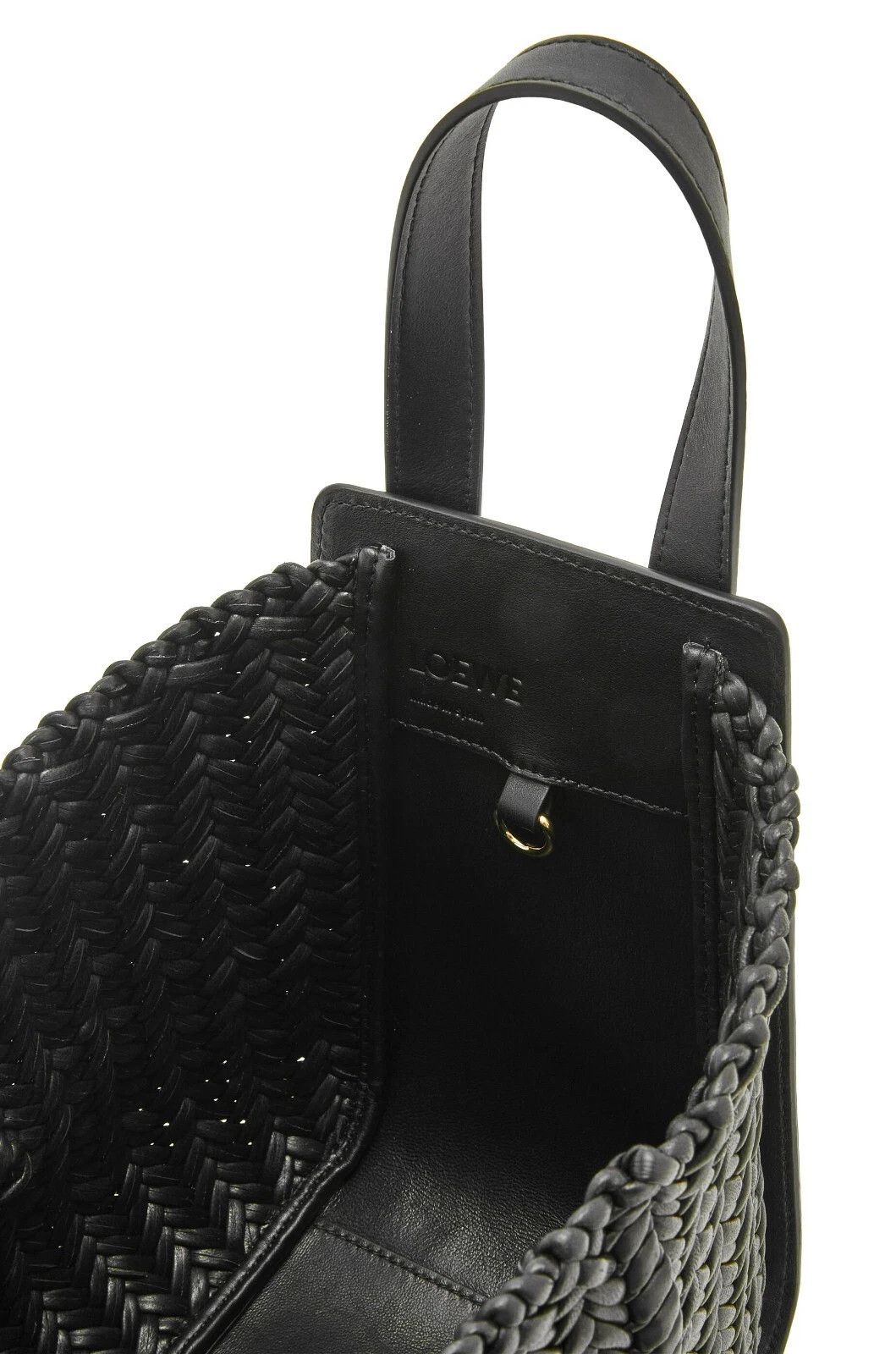 Loewe LOEWE Hammock Compact Black Leather Bag New Authentic Size ONE SIZE - 6 Thumbnail