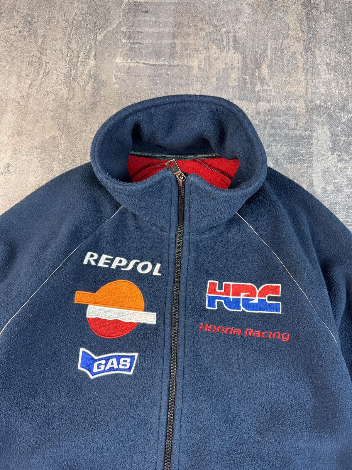 Honda Vintage Fleece Honda Racing Michelin Repsol Gas Size US M / EU 48-50 / 2 - 4 Thumbnail