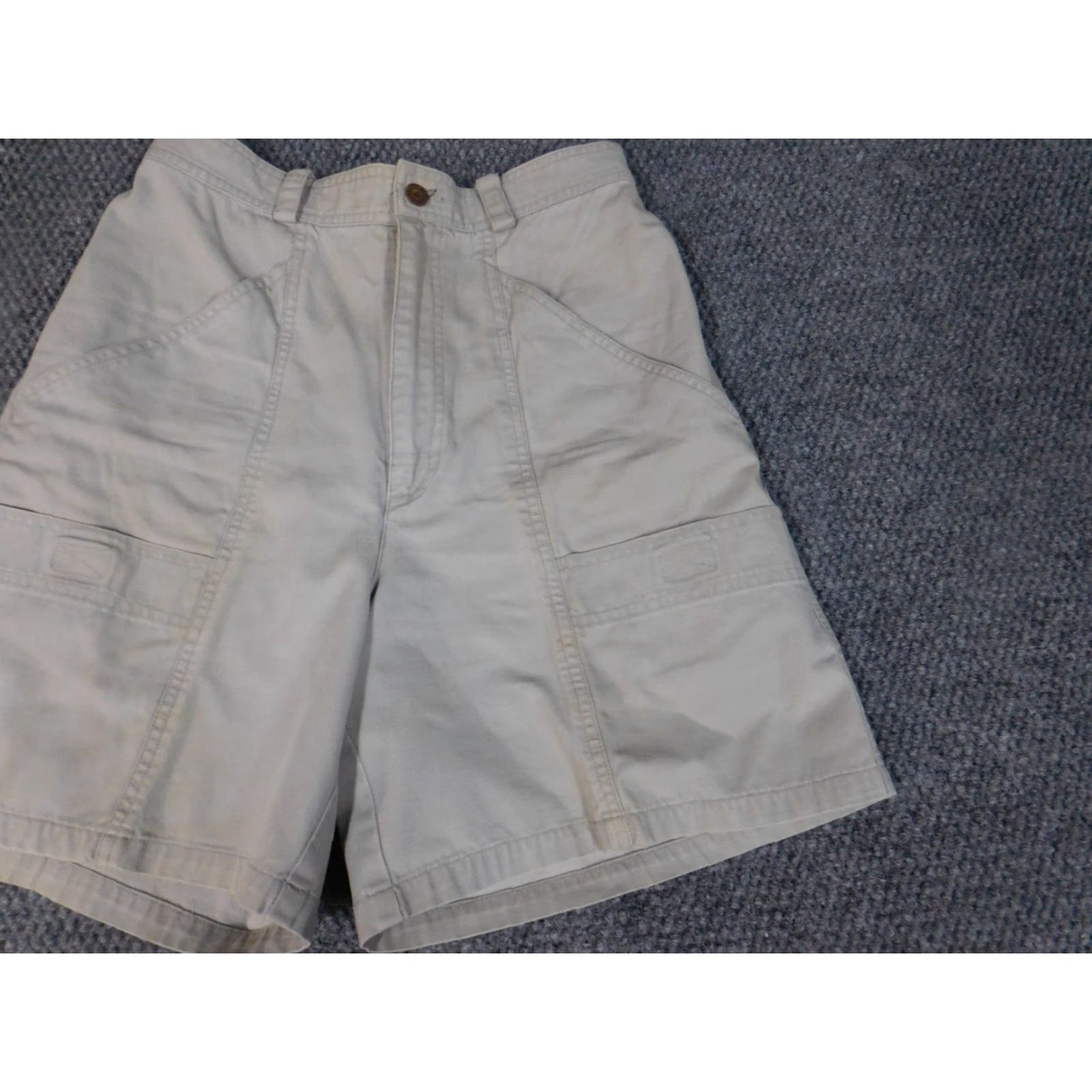 Vintage Columbia Shorts Womens S Beige Cargo Stretch Outdoor Regular Size Small Size 42" / US 20 - 4 Thumbnail