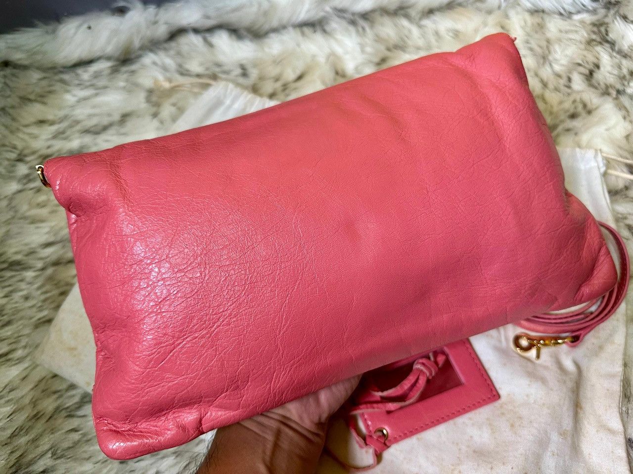 Balenciaga Authentic Balenciaga Agneau Classic City Bag Size ONE SIZE - 6 Thumbnail