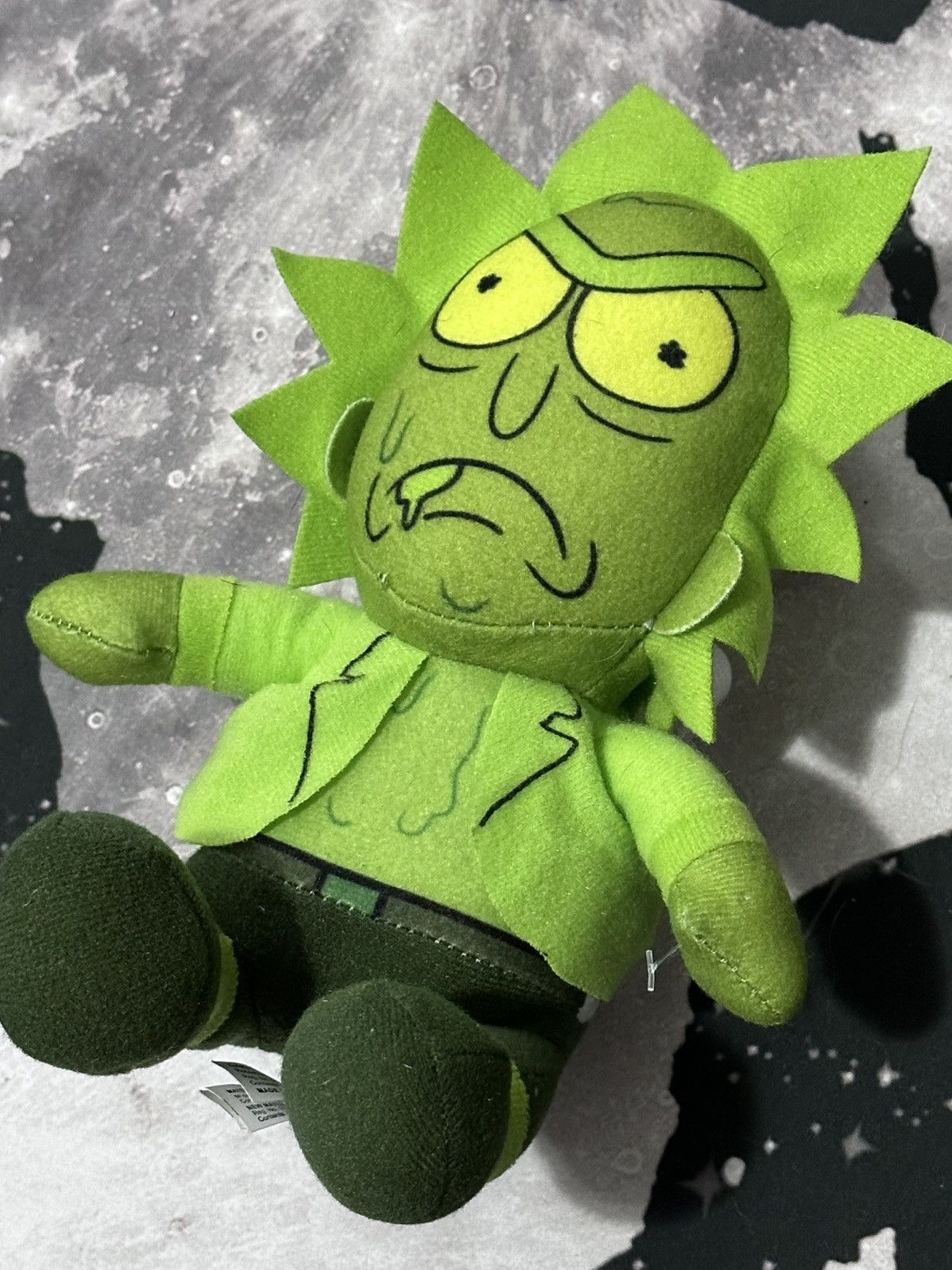 Cartoon Network Adult Swim Toxic Rick Character Plush Size ONE SIZE - 2 Thumbnail