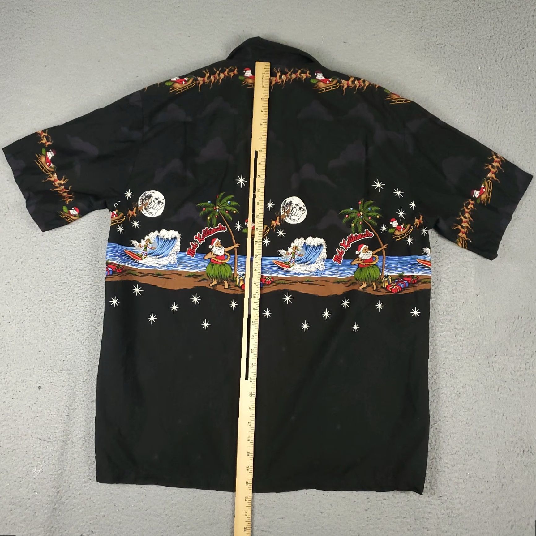 Vintage Pacific Legend Shirt Mens Large Black Hawaiian Button-Up Short Sleeve Cotton Aloha Beach Casual Workwear Size US L / EU 52-54 / 3 - 3 Thumbnail
