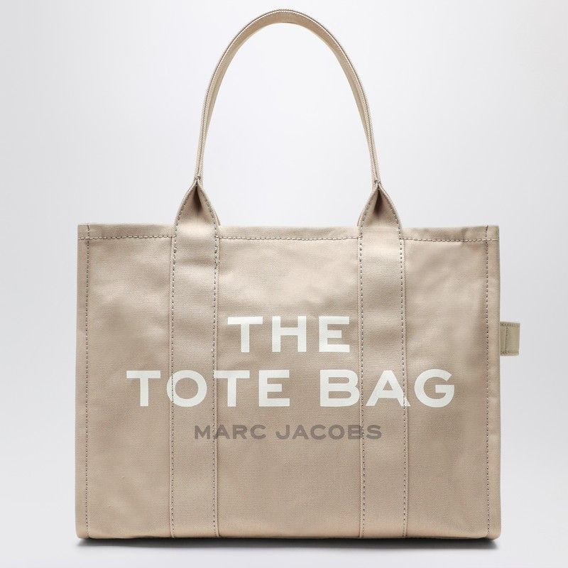 Marc Jacobs Beige Canvas Large Tote Bag, Women's