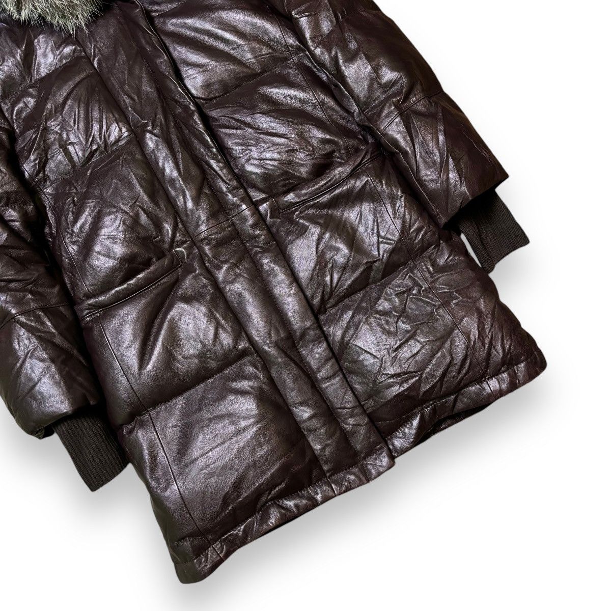 14th Addiction × If Six Was Nine × Le Grande Bleu (L.G.B.) Oryany fur silver fox down puffer jacket LGB style Size US M / EU 48-50 / 2 - 7 Thumbnail