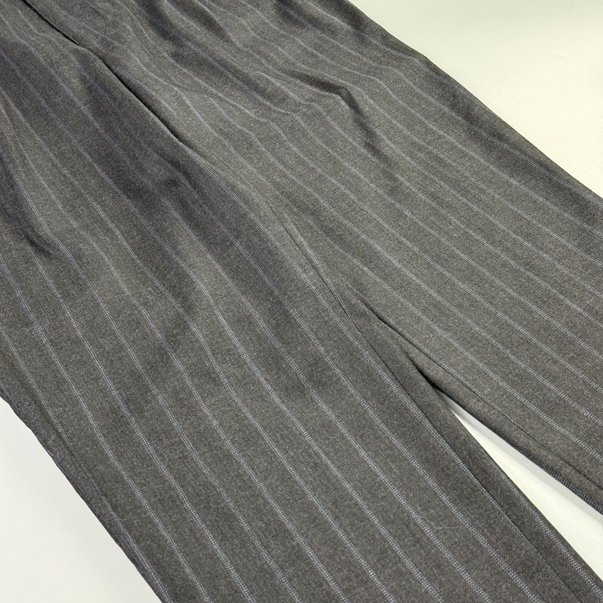 Comme des Garcons Homme Comme Des Garçons HOMME - Wool Striped Trouser Pants Size US 34 / EU 50 - 4 Thumbnail