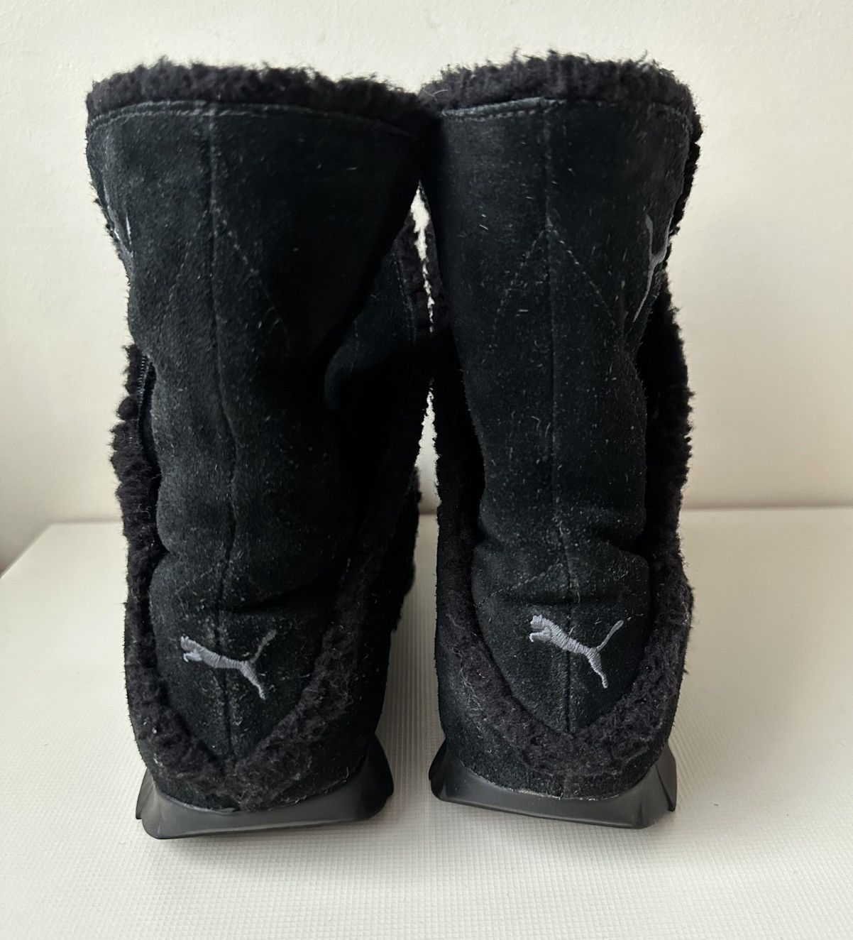 Puma Puma Yutori Fuyu (2007) black suede sneakers archive japan Size US 8 / IT 38 - 5 Thumbnail