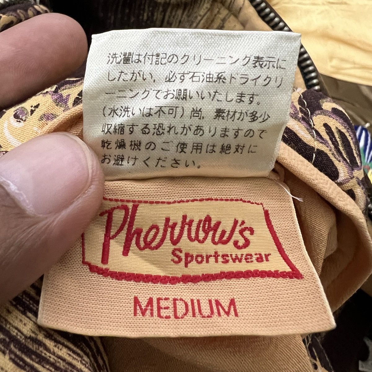 Pherrow's 🔥 Vintage Pherrows Skull Sukajan Jacket - Size M Size US M / EU 48-50 / 2 - 24 Thumbnail