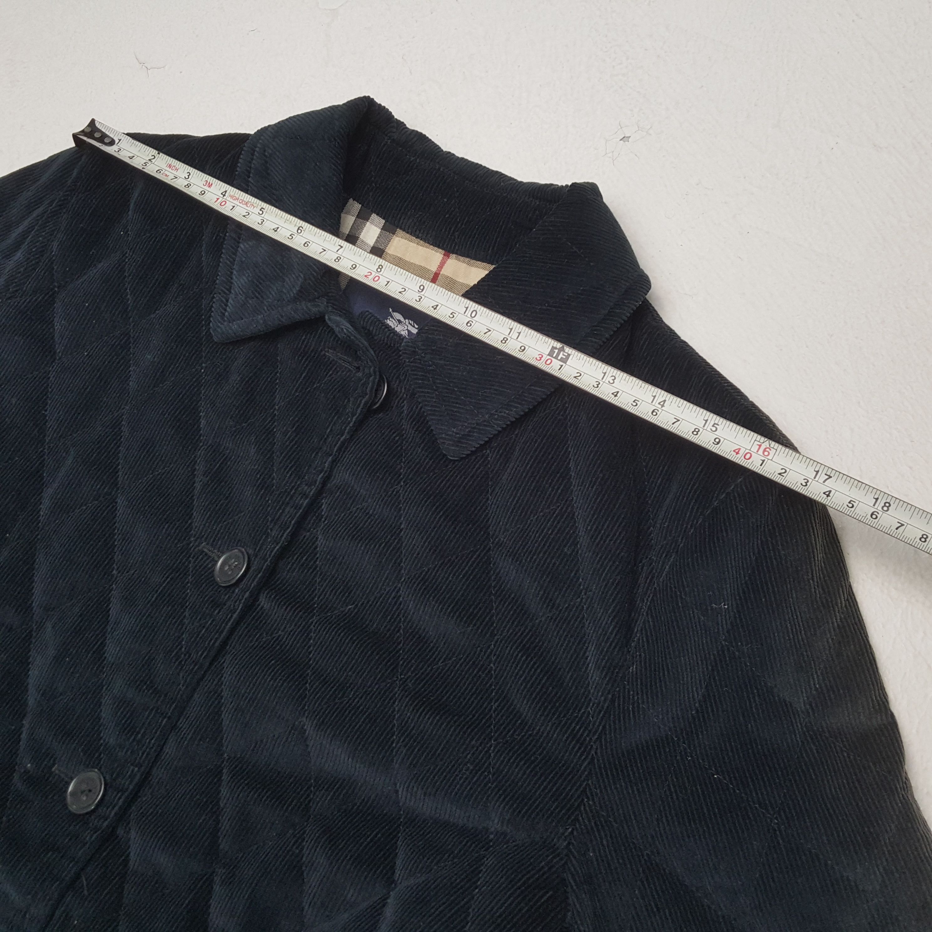 Burberry BURBERRY LONDON Fashion Style Custom Art Velvet Jacket Size US S / EU 44-46 / 1 - 5 Thumbnail