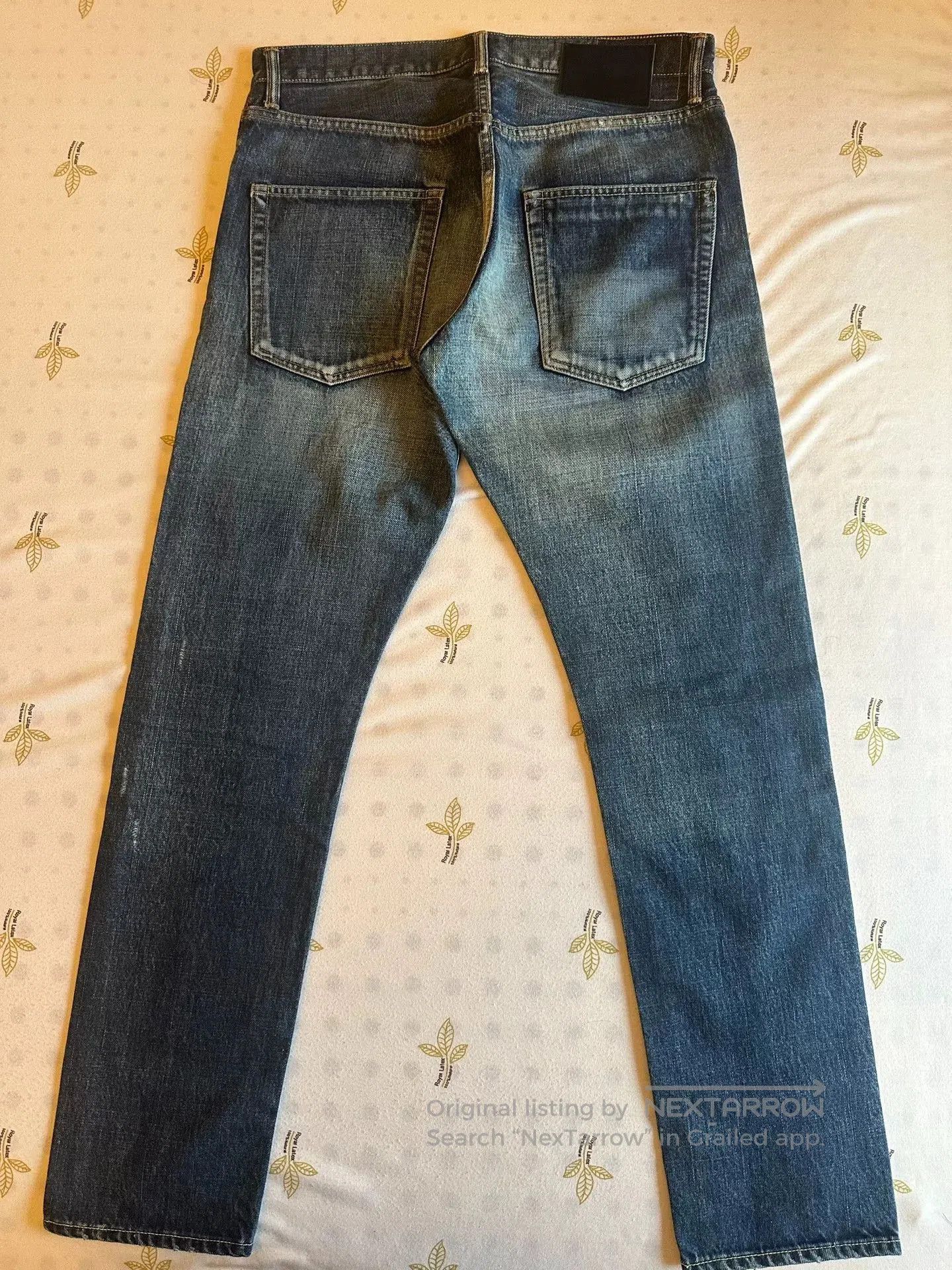 Visvim VISVIM Blue Distressed Denim Jeans W34L30. Size US 34 / EU 50 - 2 Thumbnail