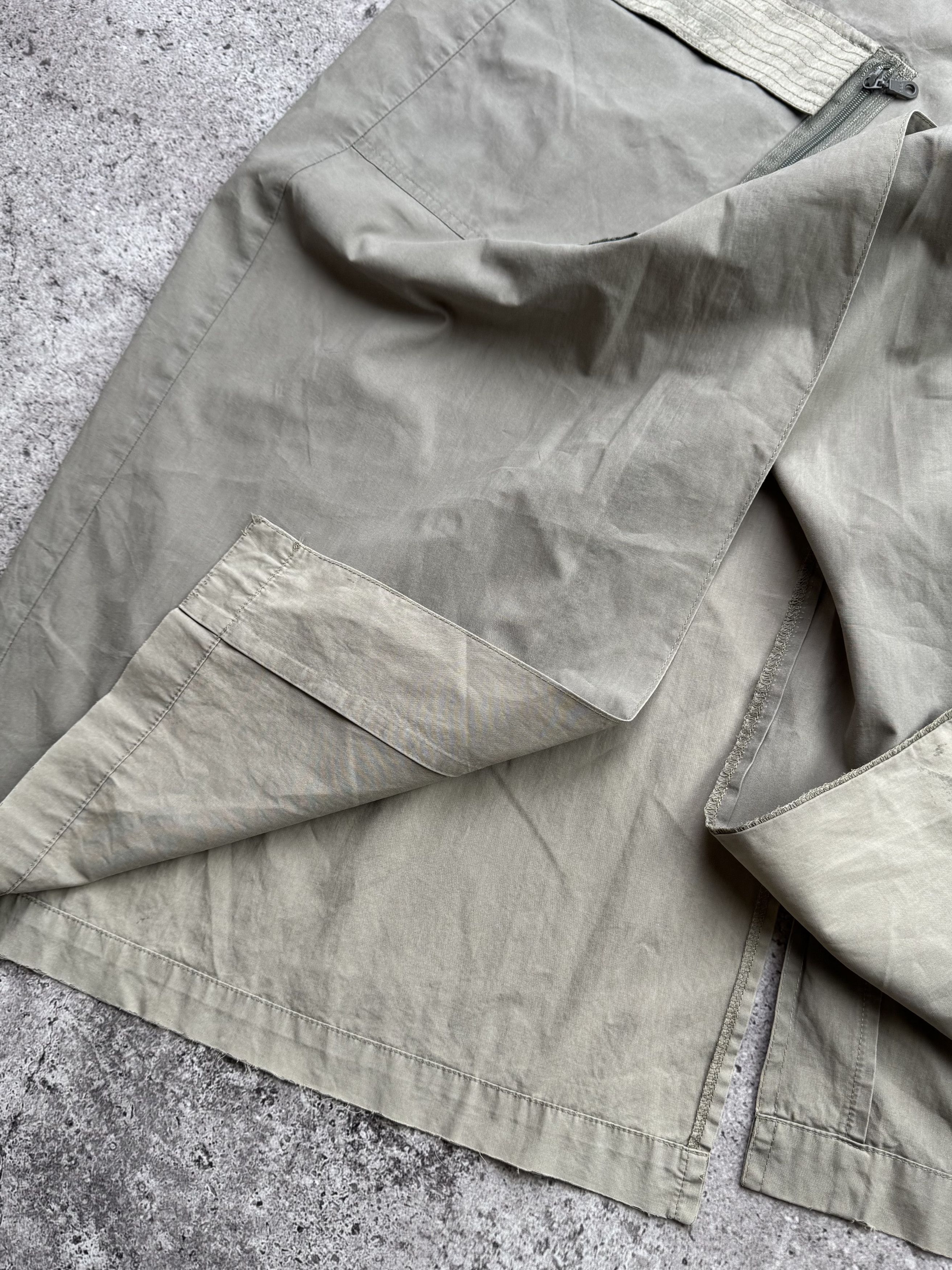 Japanese Brand Vintage Cargo Maxi Skirt C483(V162)(E8) Size 34" / US 12 / IT 48 - 8 Thumbnail