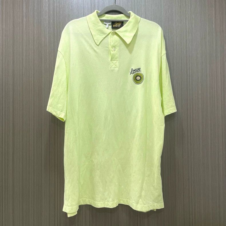 Loewe LOEWE SS21 Embroidered Logo Cotton Polo - dmc Size US S / EU 44-46 / 1 - 1 Thumbnail