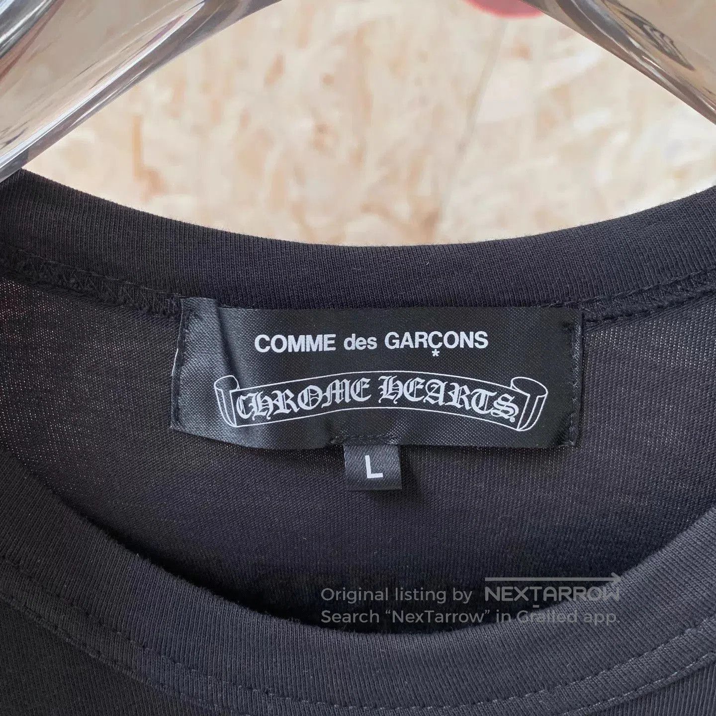 Chrome Hearts Black Graphic Short-Sleeve T-Shirt Size L. Size US L / EU 52-54 / 3 - 2 Thumbnail