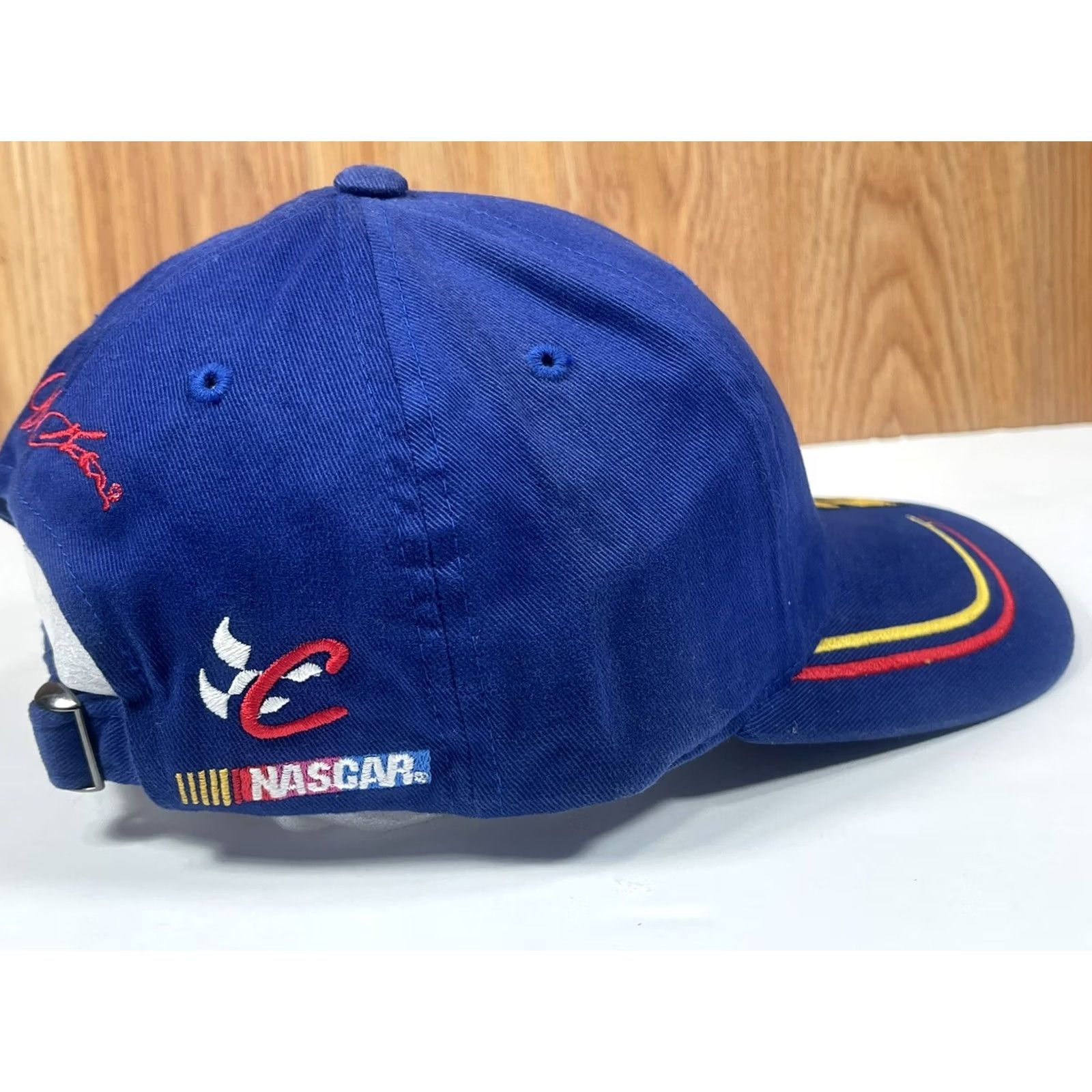 Chase Authentics Chase Authentics DuPont Motorsports #24 Blue StrapBack Hat Cap OneSize Fits Most Size ONE SIZE - 6 Thumbnail